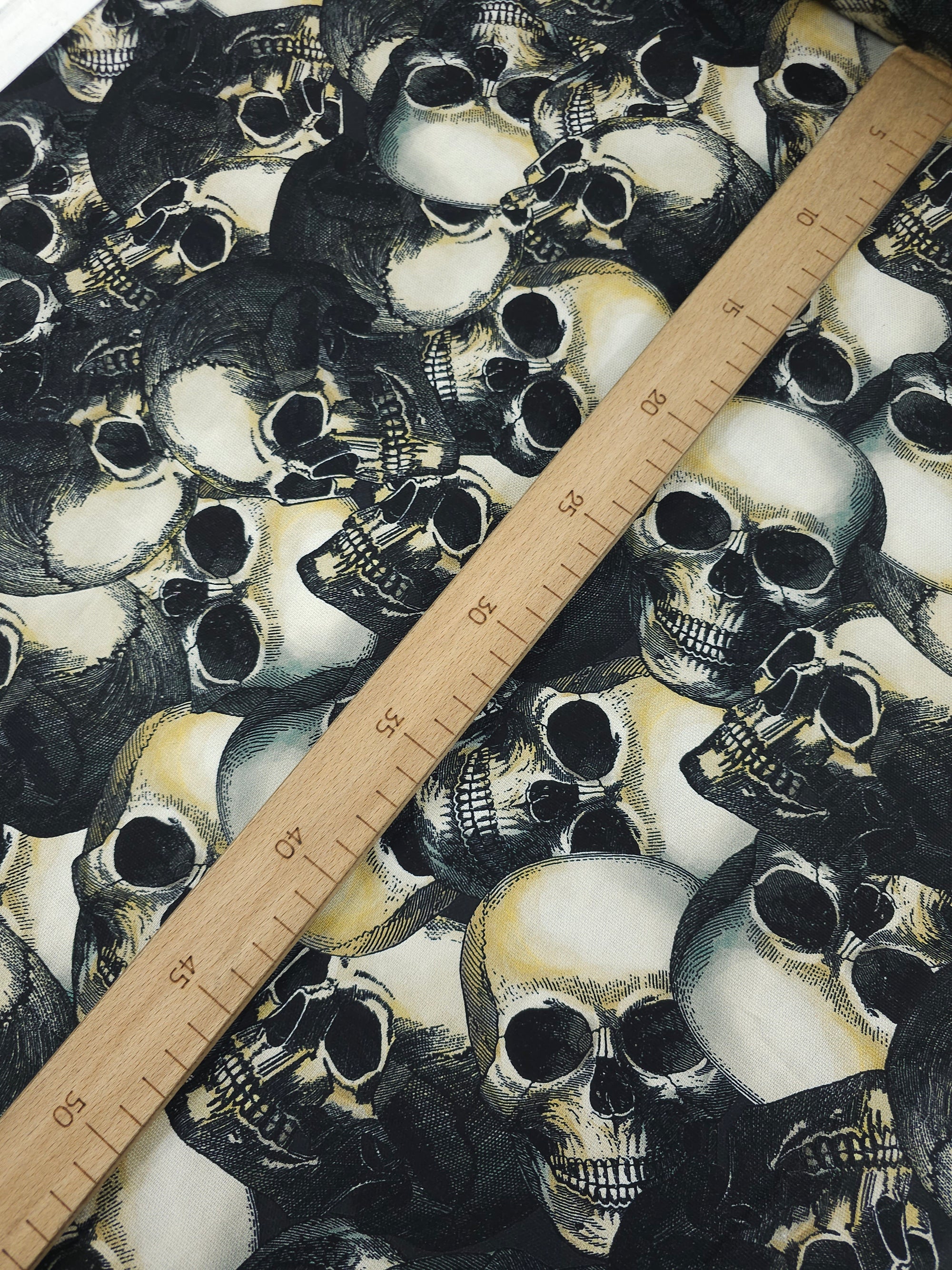 Skull Heads 100% Cotton Canvas - Joann