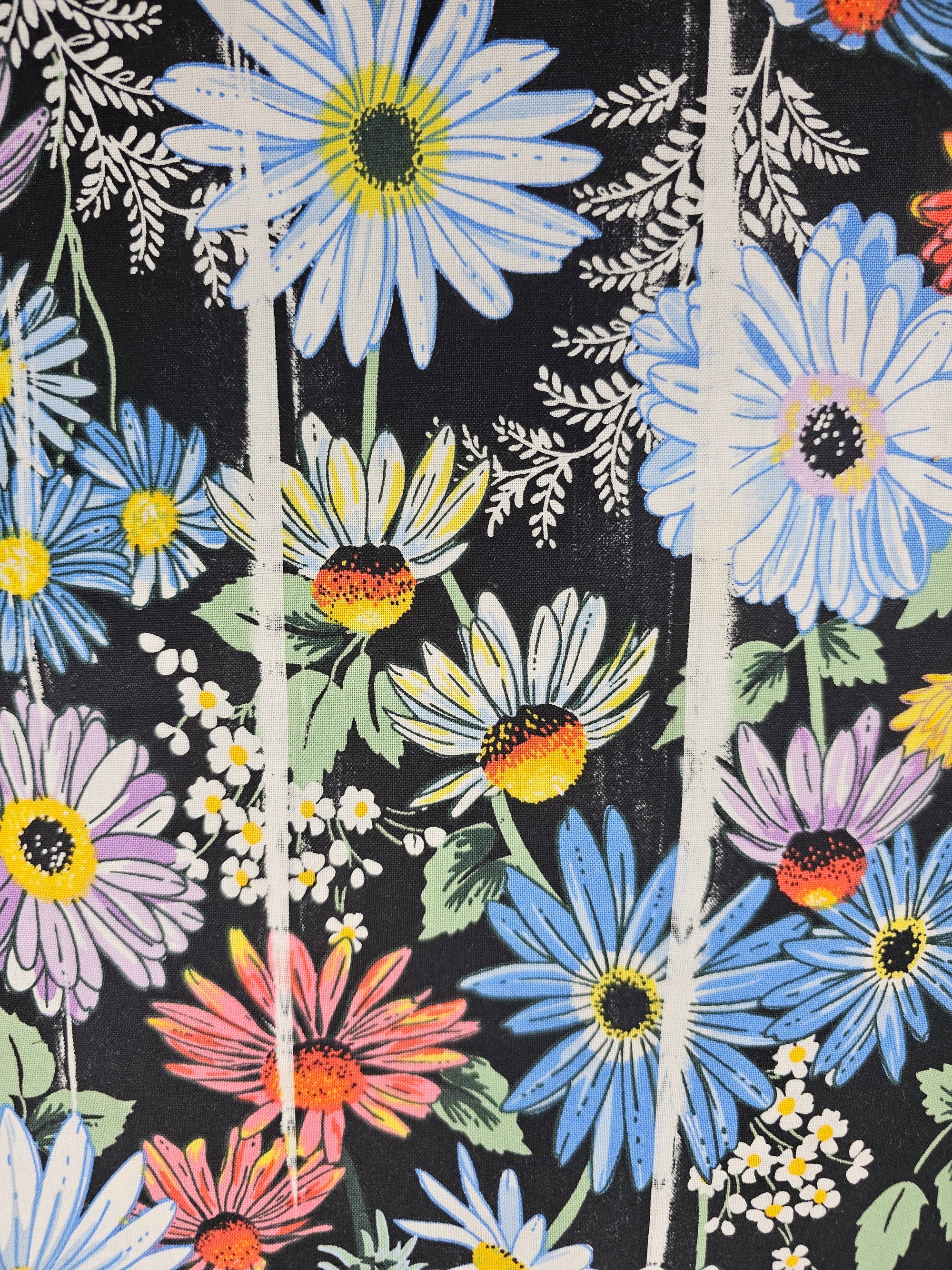 Dark meadow Cotton- 2m piece