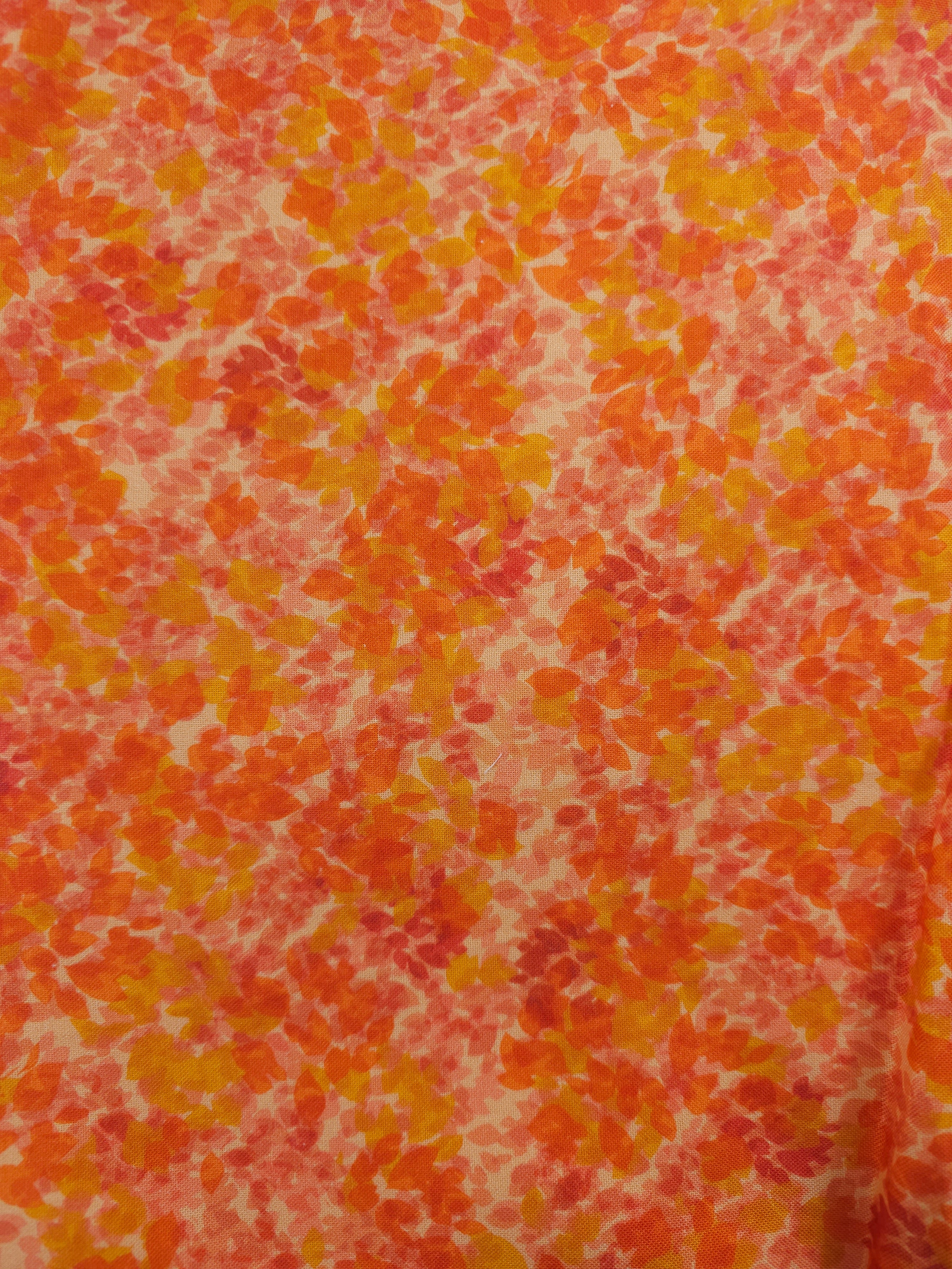 Fire splodge Cotton- 1.6m piece