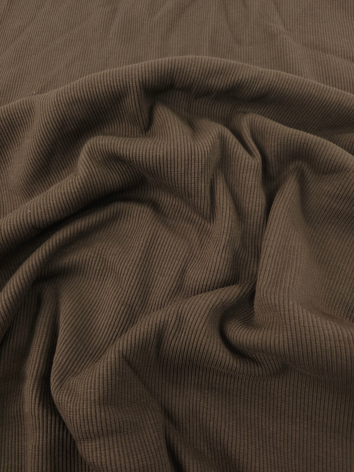 Brown Tubular Ribbing