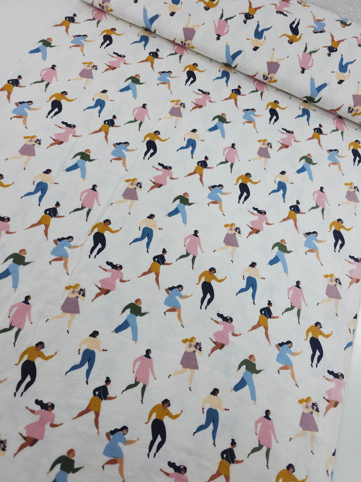 Dancing Ladies Lightweight Flannel Cotton - Joann