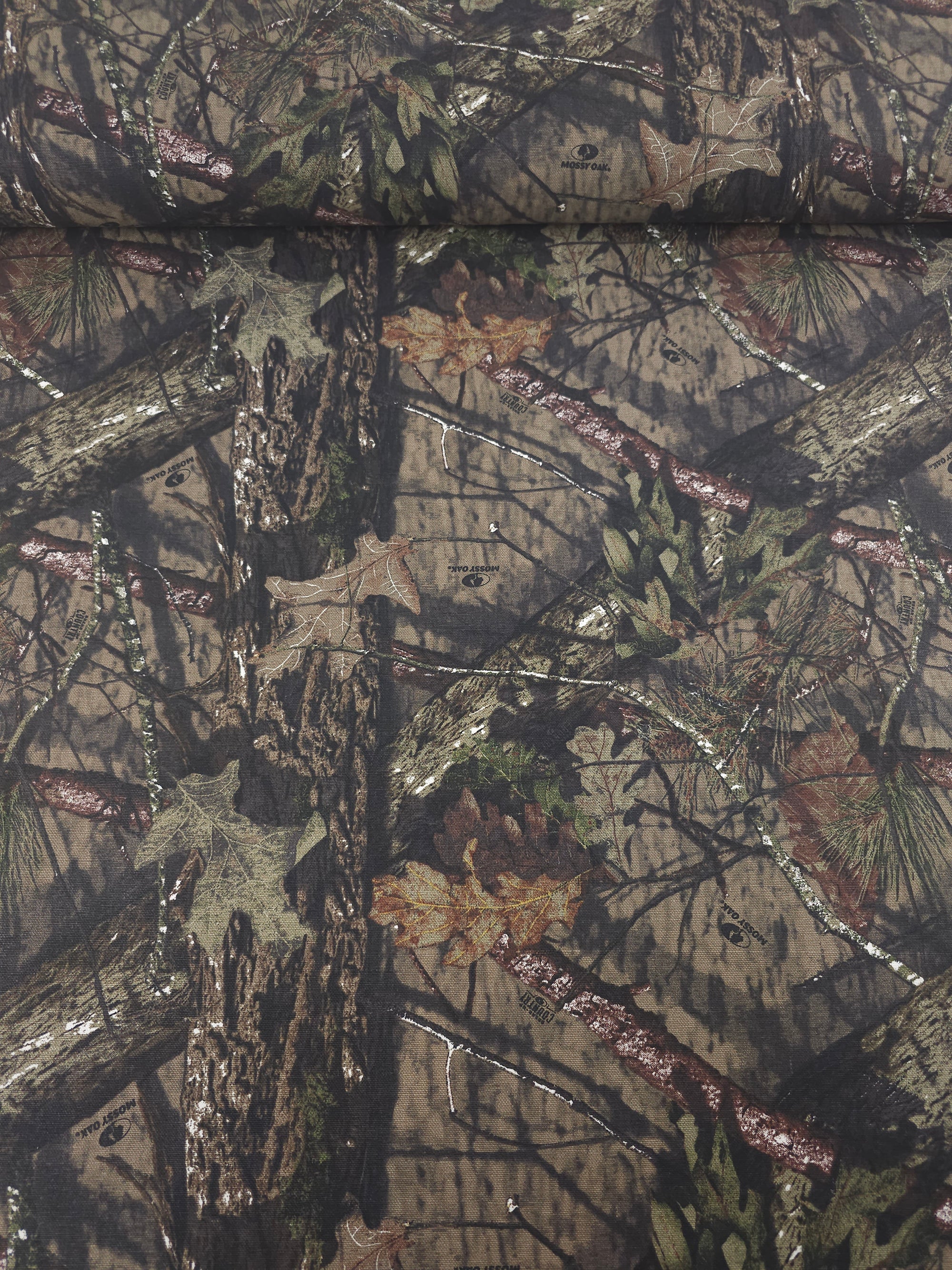 Bark Brown Tree Branches Canvas Cotton