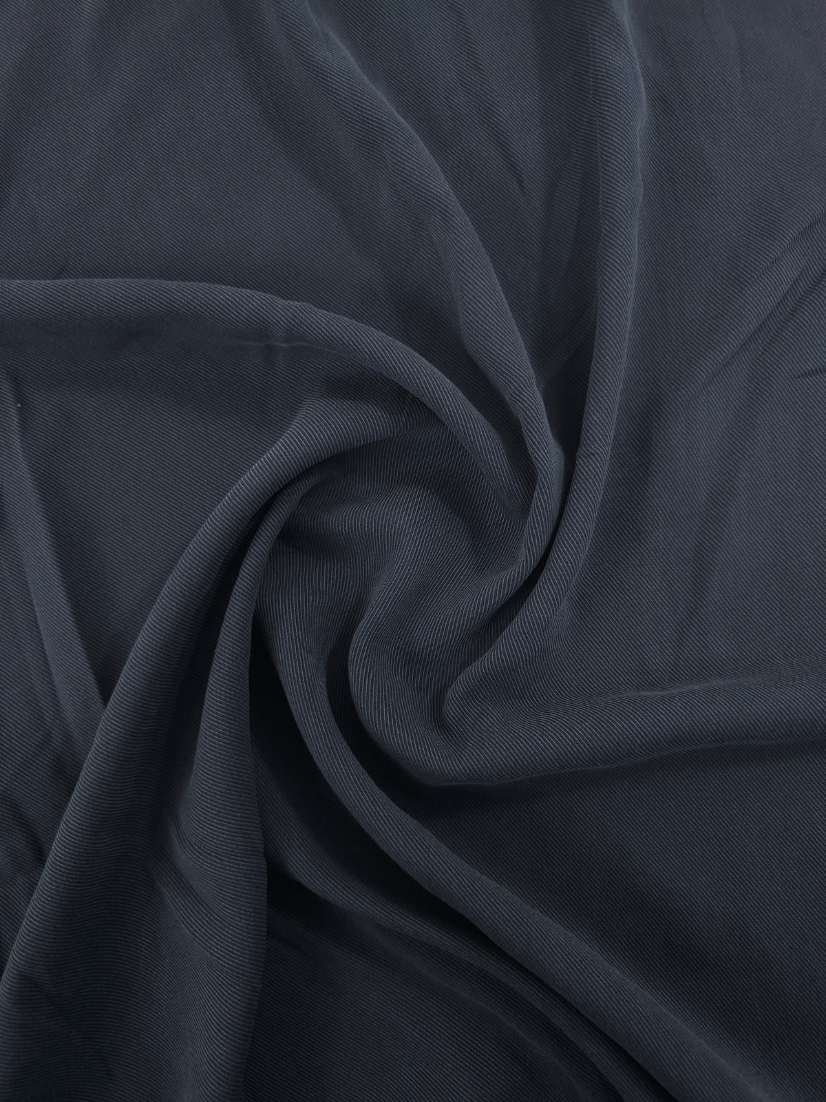 Pewter Grey Sandwashed Tencel Twill