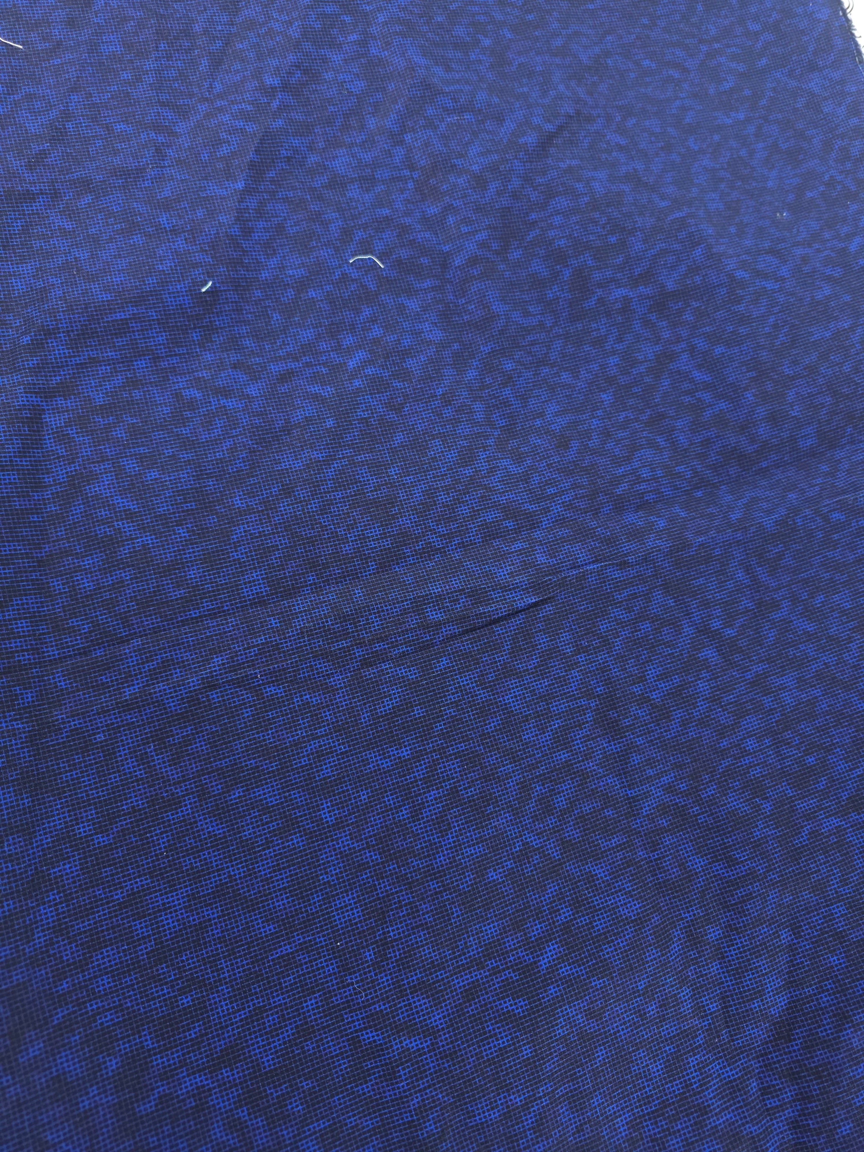Navy tones Cotton- 3.2m piece