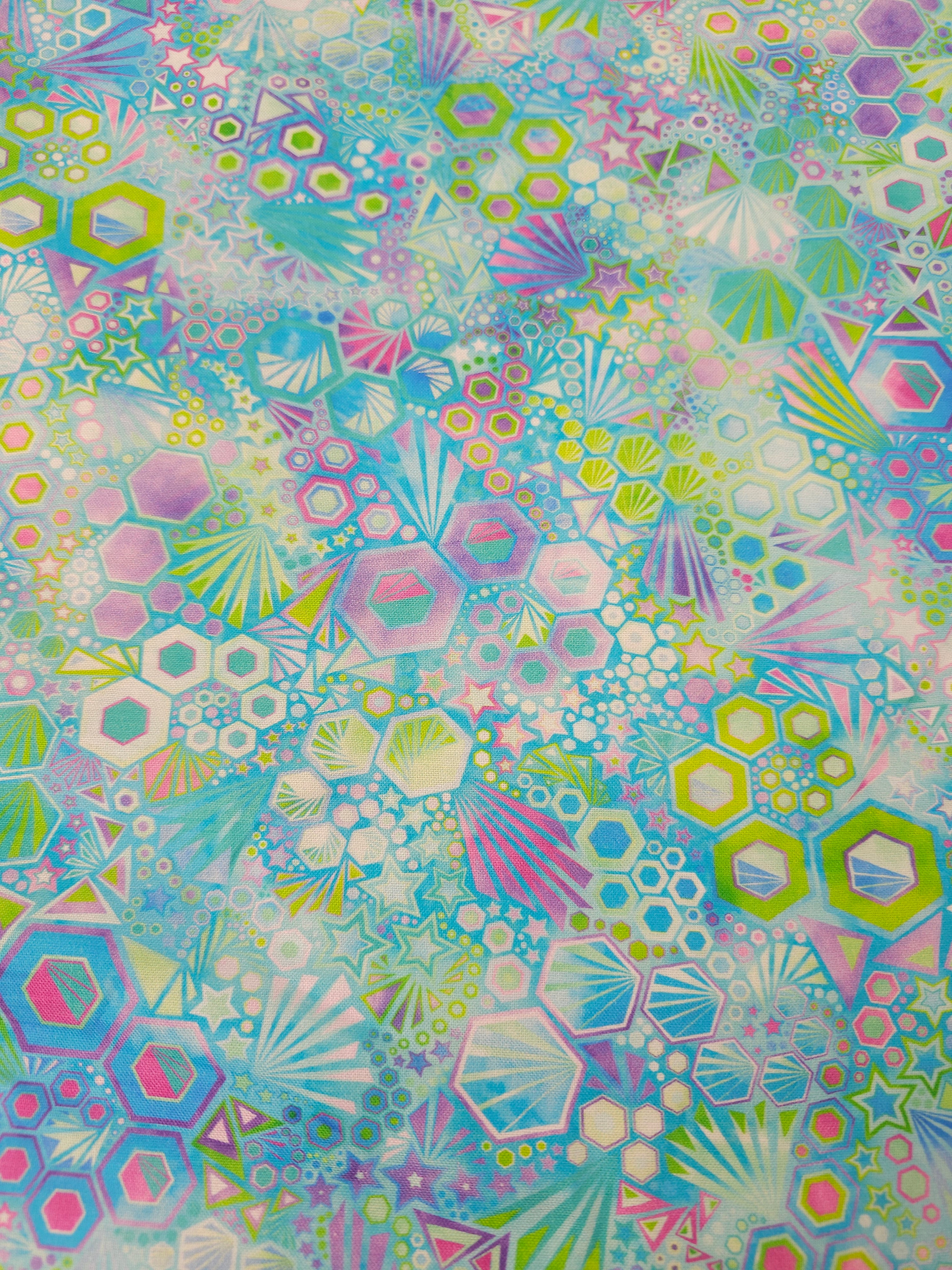 Mermaid Star Phantasma 100% Cotton - Robert Kaufman