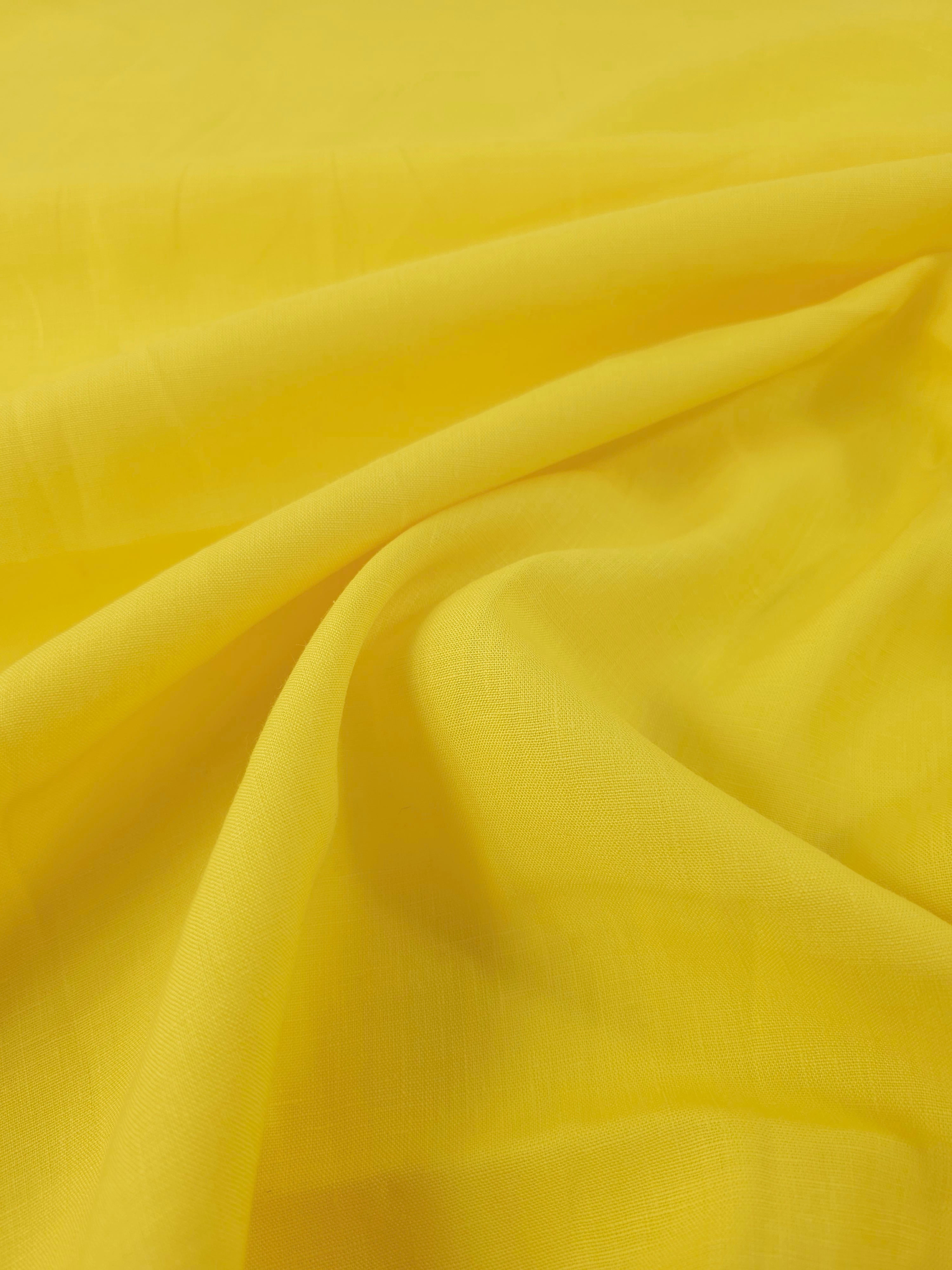 Yellow 100% Linen