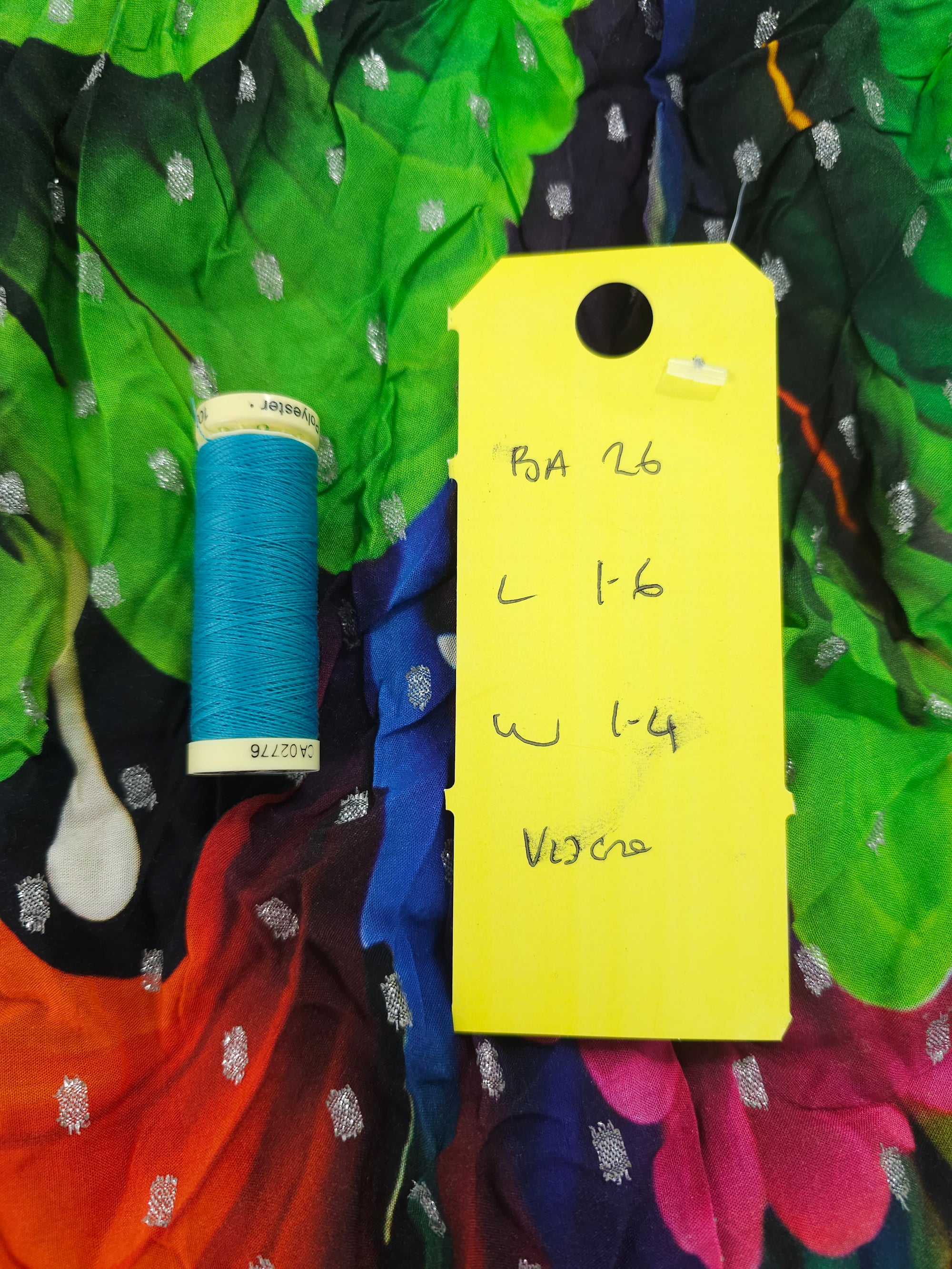 Rainbow fauna Viscose- 1.6m piece