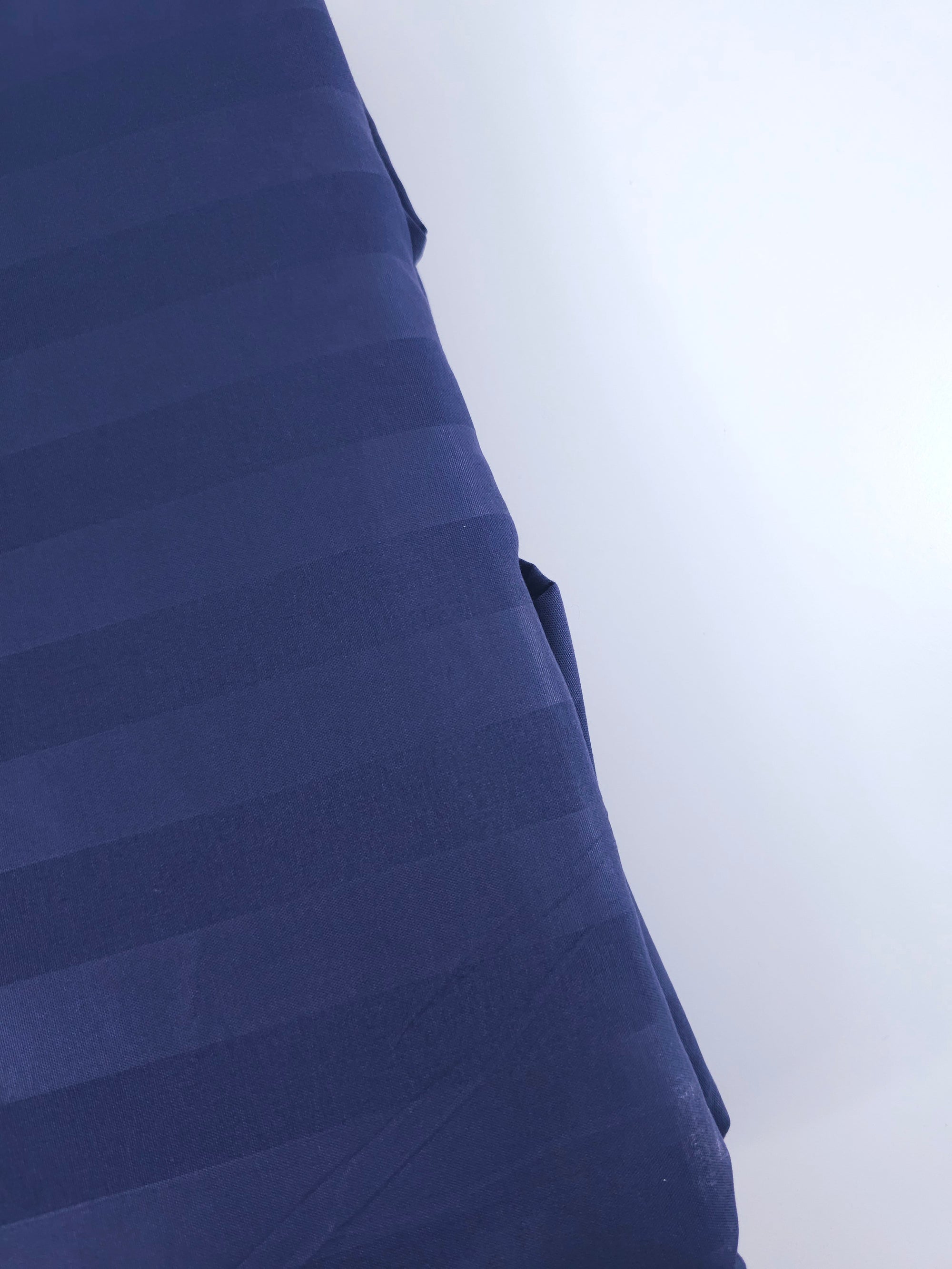 Navy Blue Stripe | Duvet Set | 100% Cotton Sateen *READ DESCRIPTION*