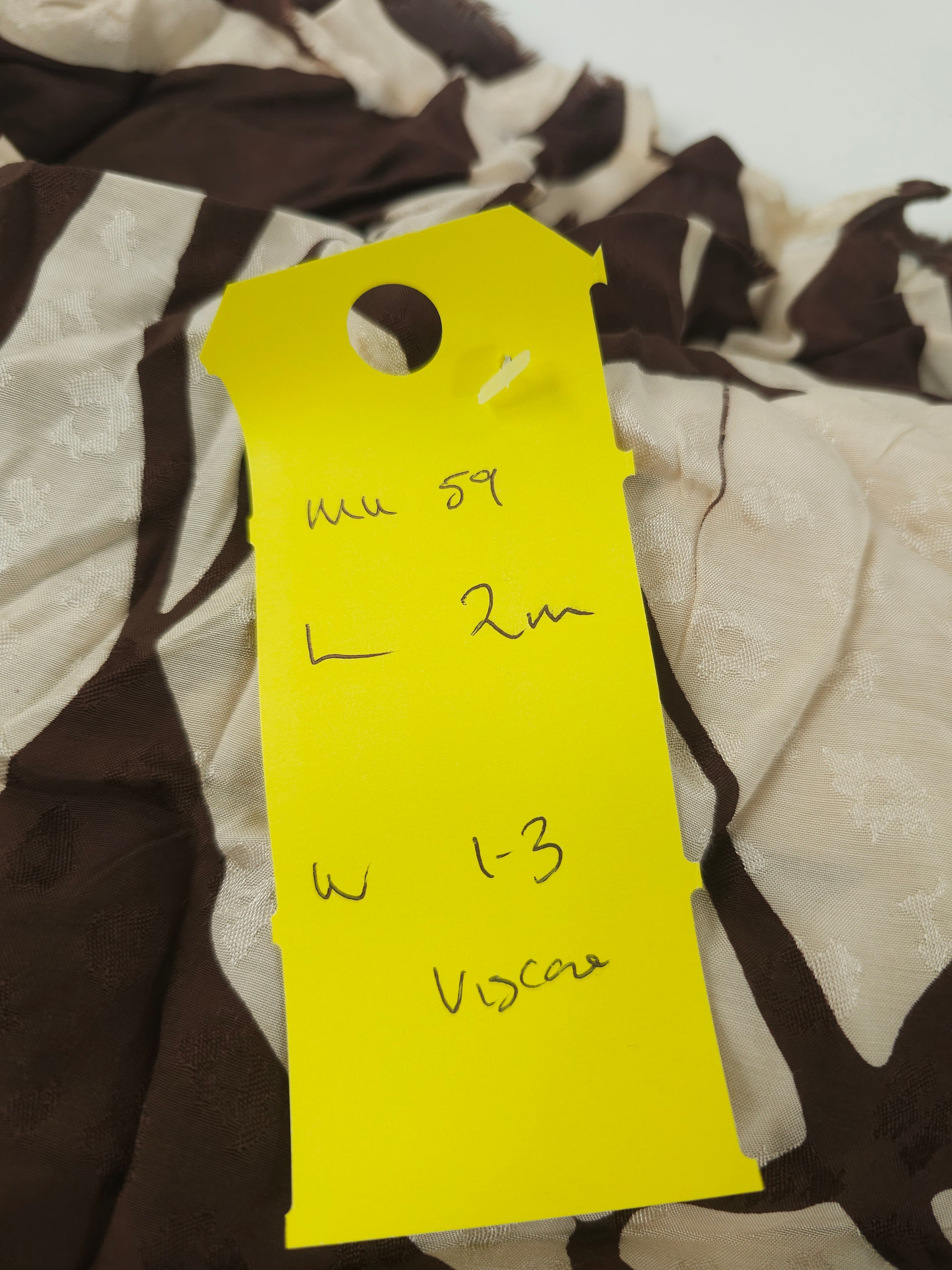 Cheetah undertone shadow Viscose- 2m piece