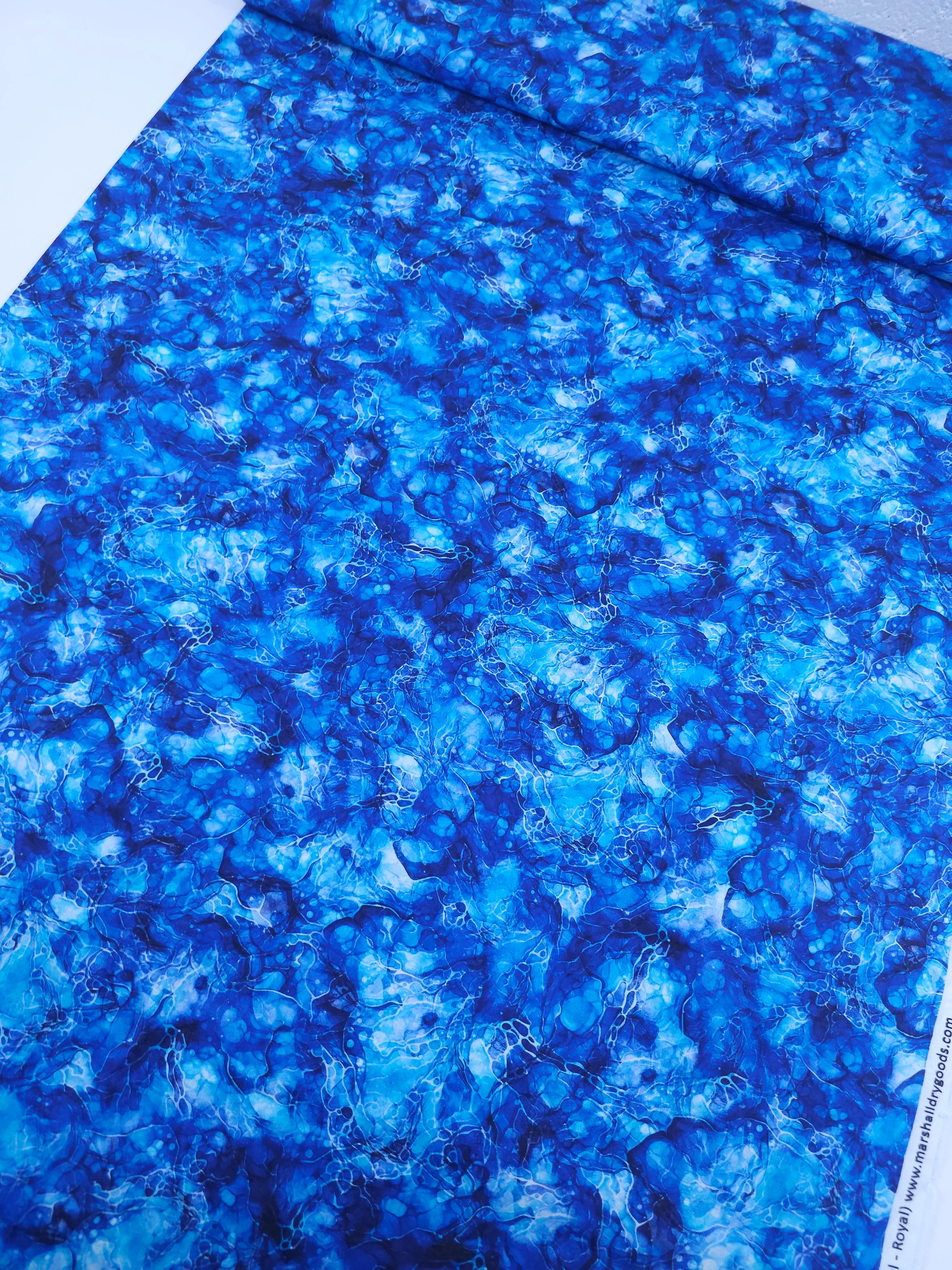 Blue Crystal Waters 100% Cotton