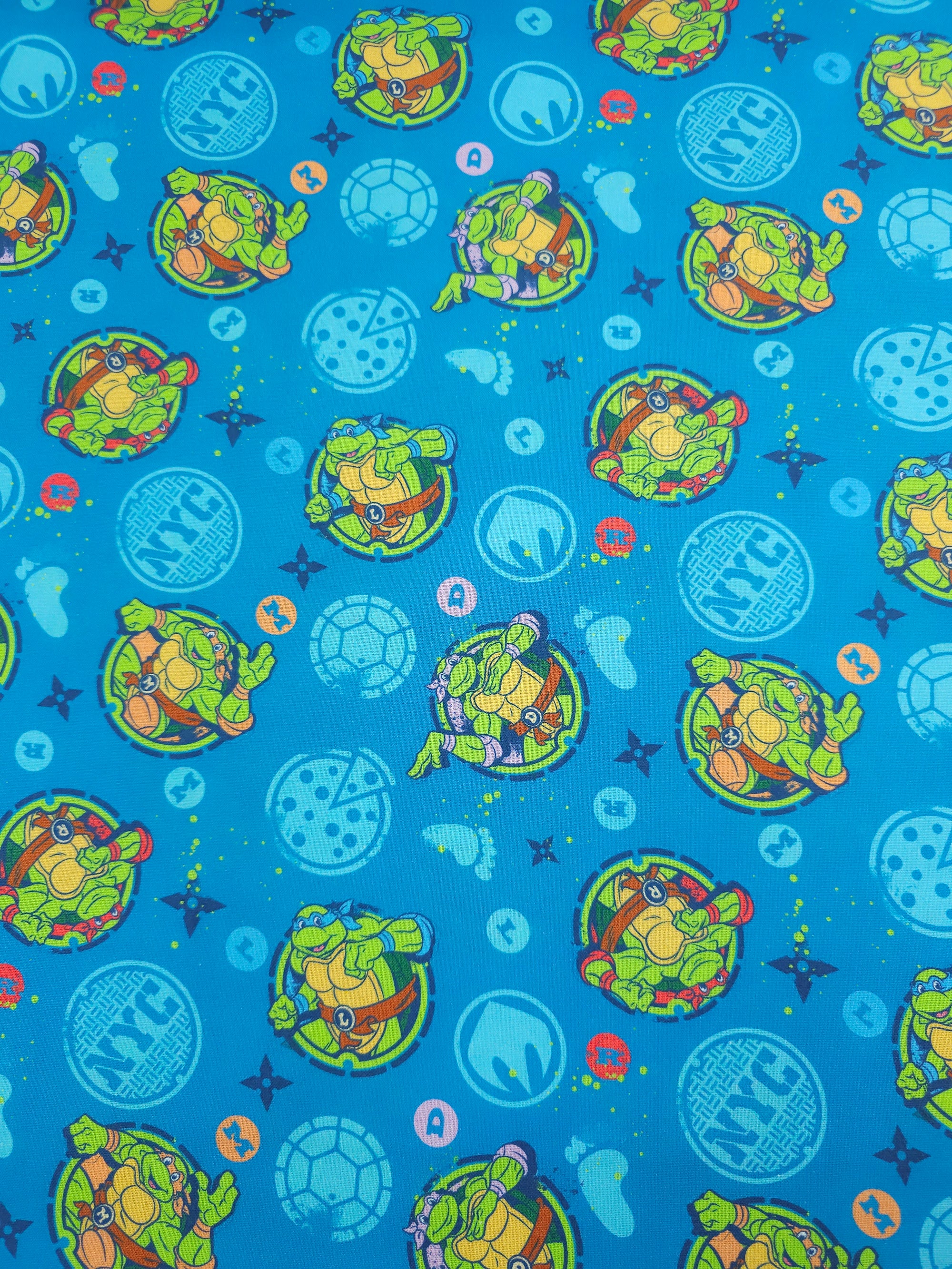 Ninja Turtles Icon 100% Cotton