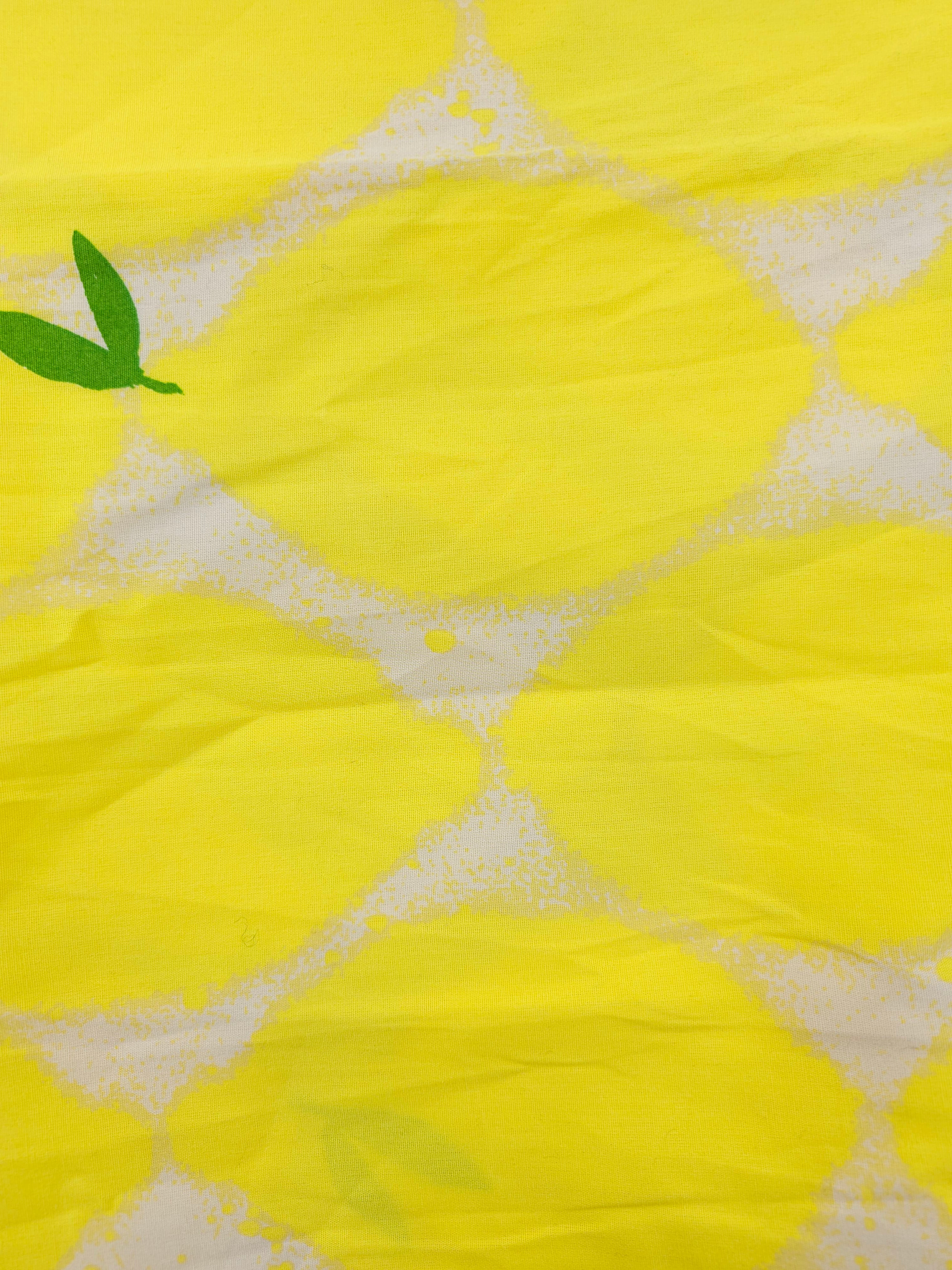 Zesty lemons Viscose- 2m piece