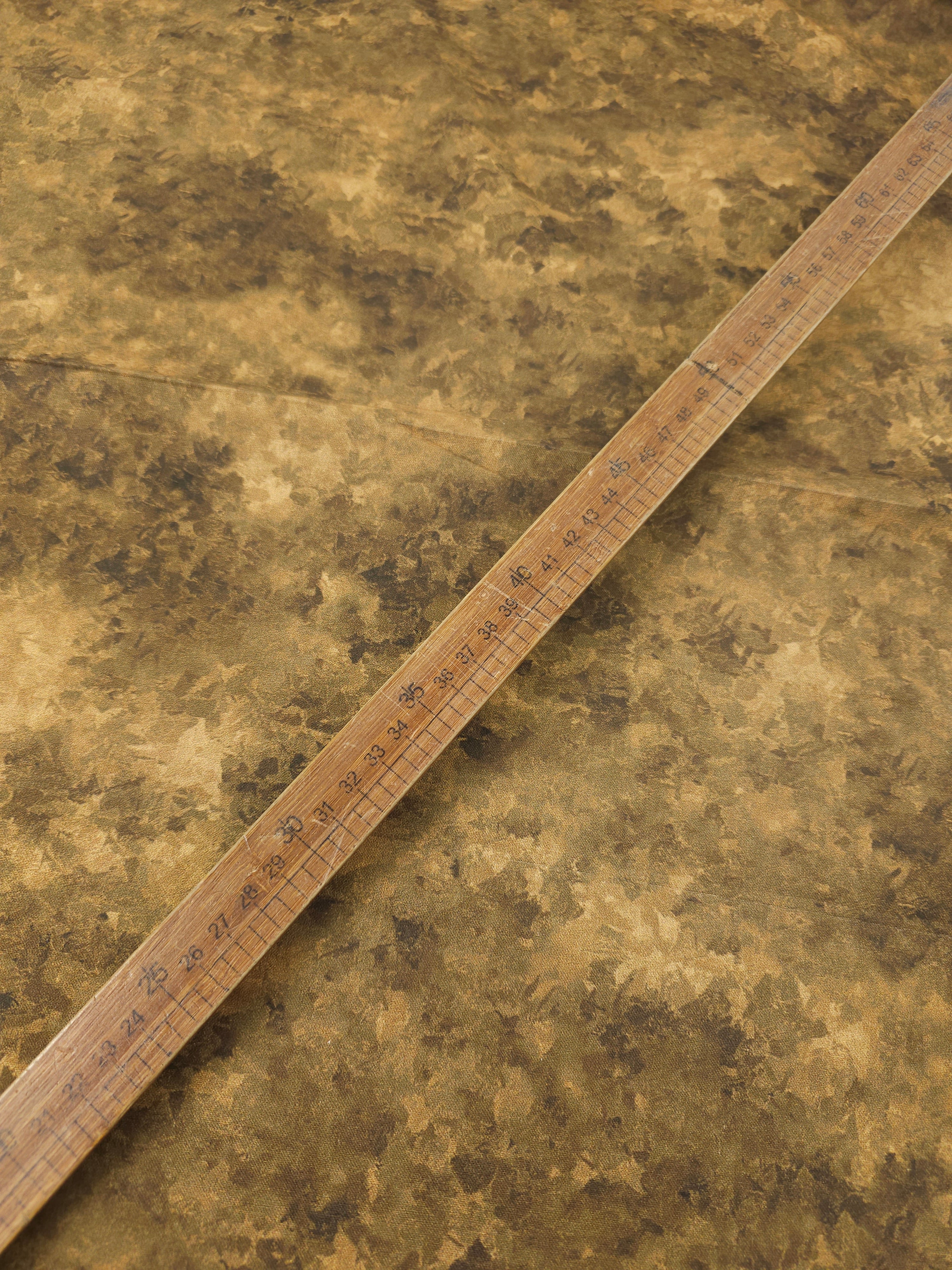Moss Brown Marble Splash 100% Cotton