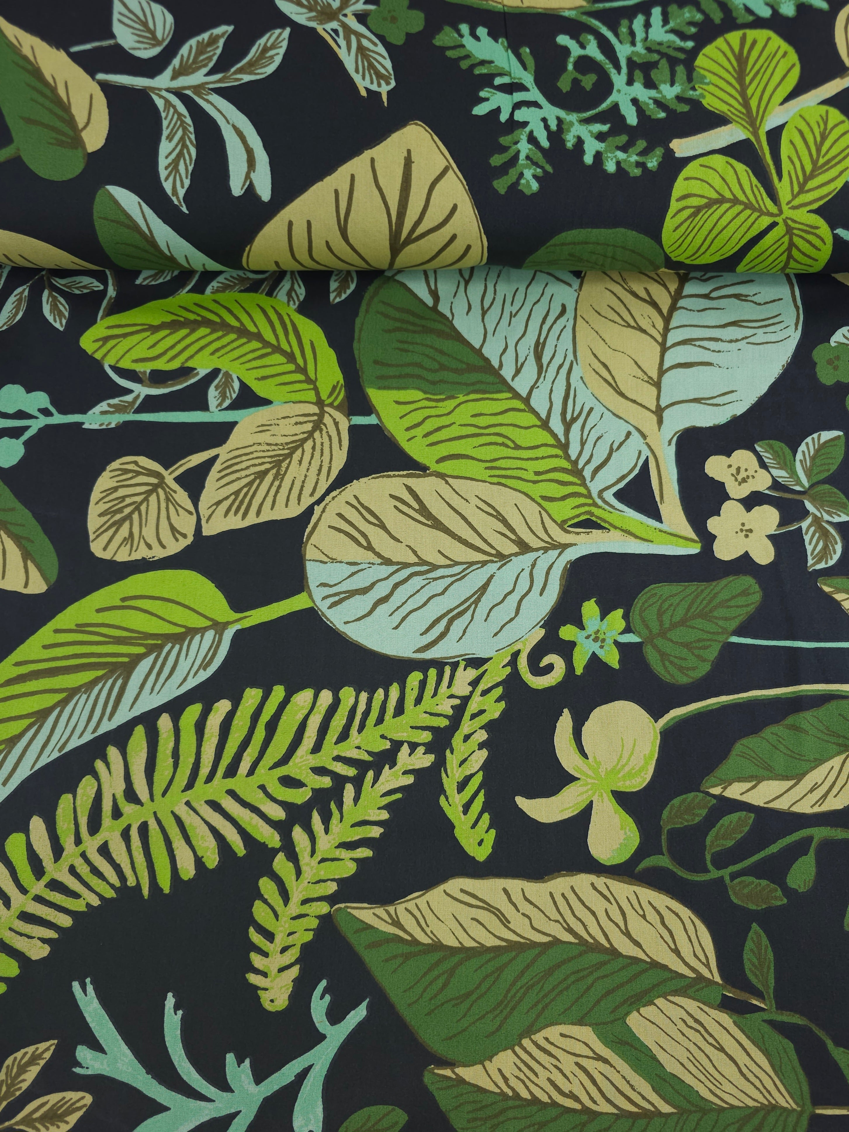 Ivy Leaf Greenery 100% Cotton 98” *EXTRA WIDE*