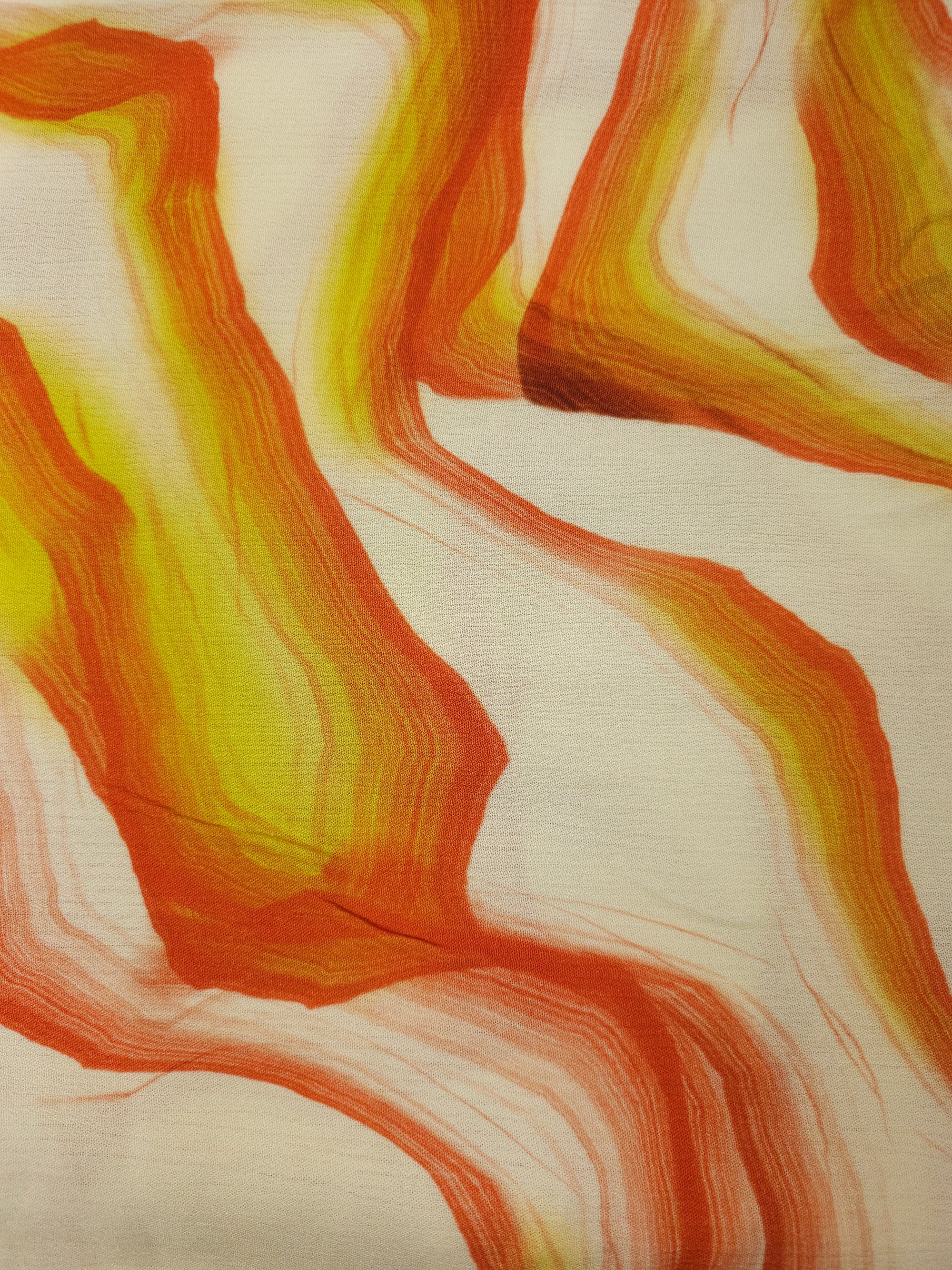 Sunset Wavy Crinkle Viscose (Various Sizes)