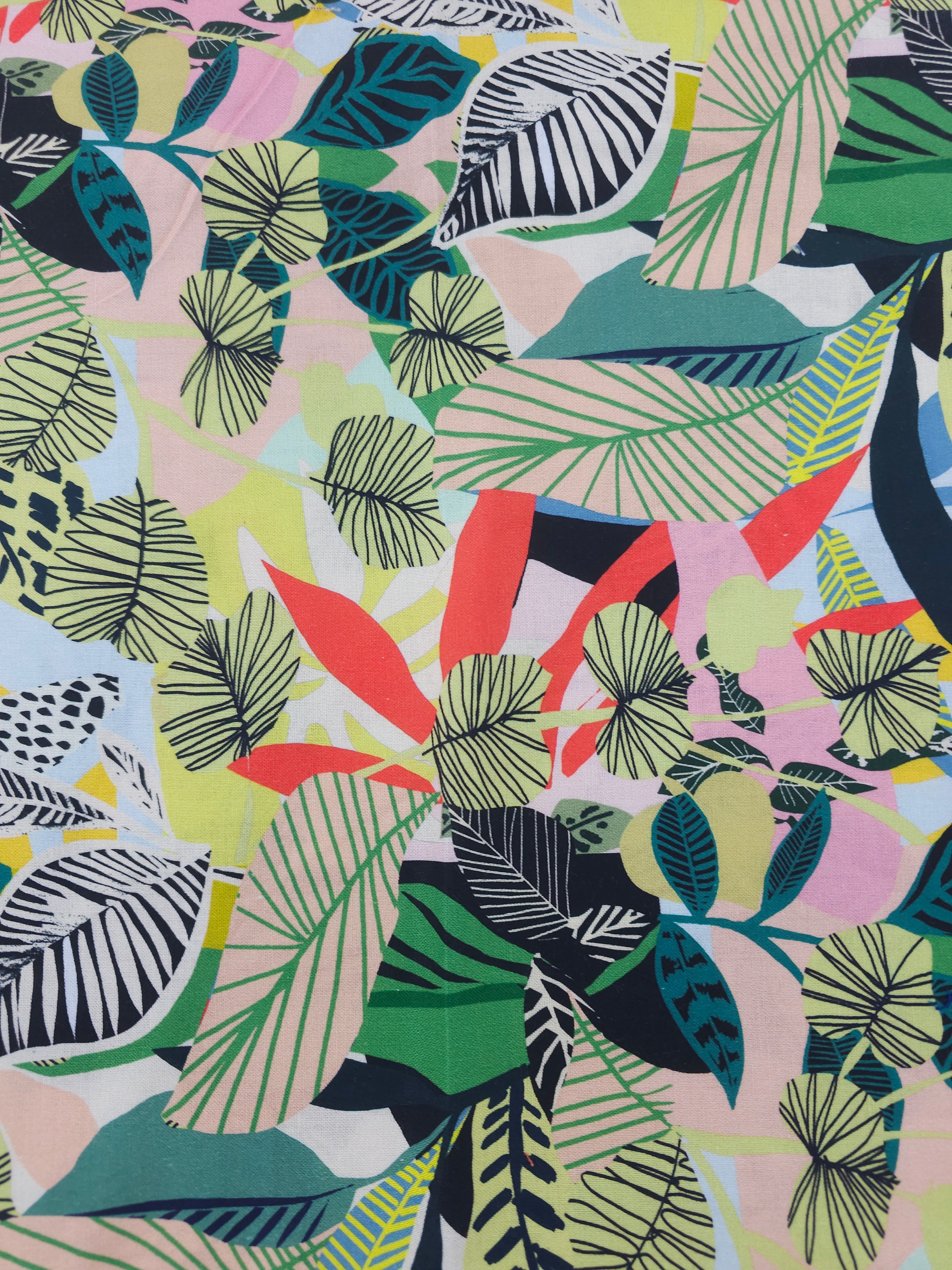 Bold fauna Cotton- 1m piece