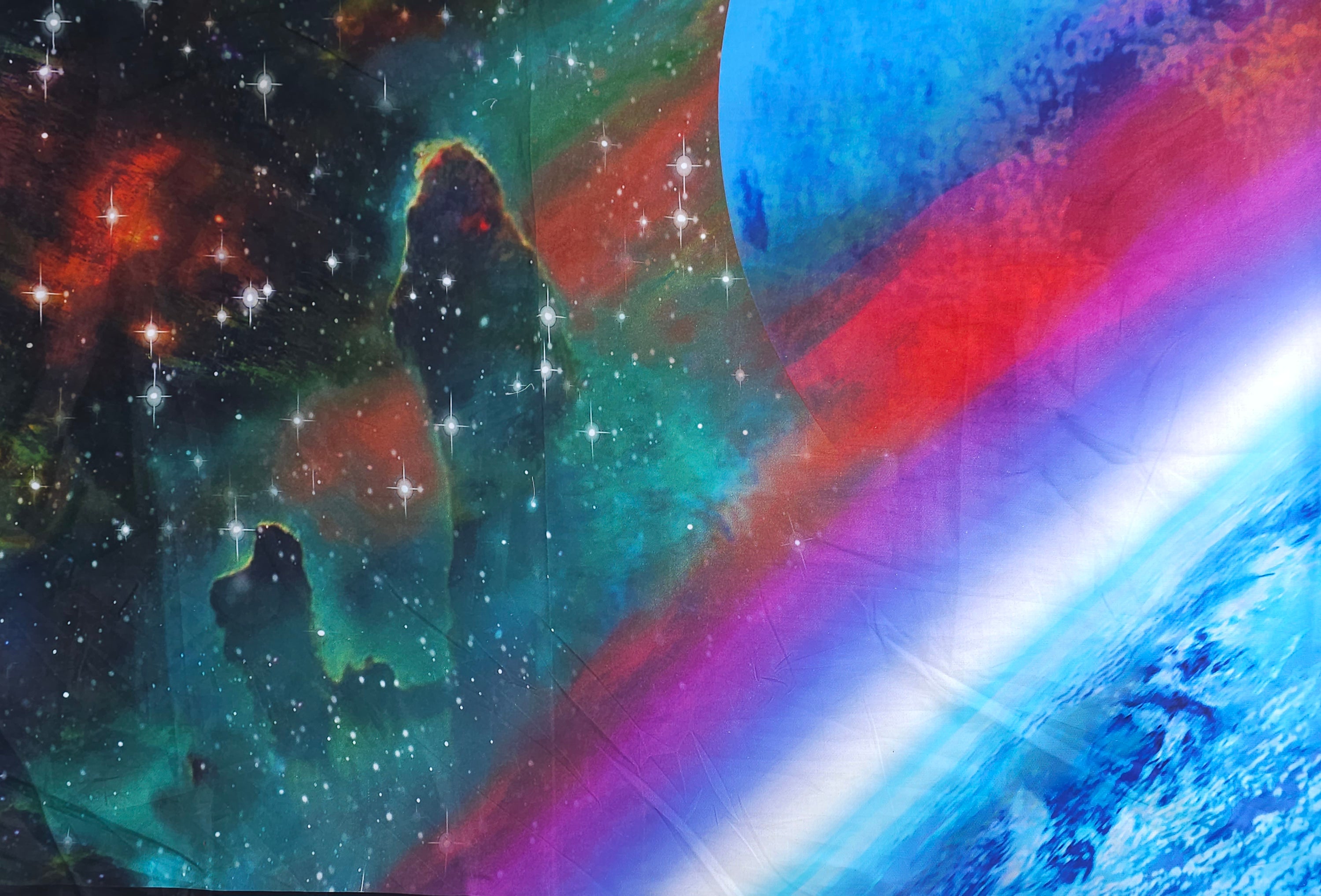 Funky Outer Space Cotton (Various Sizes)