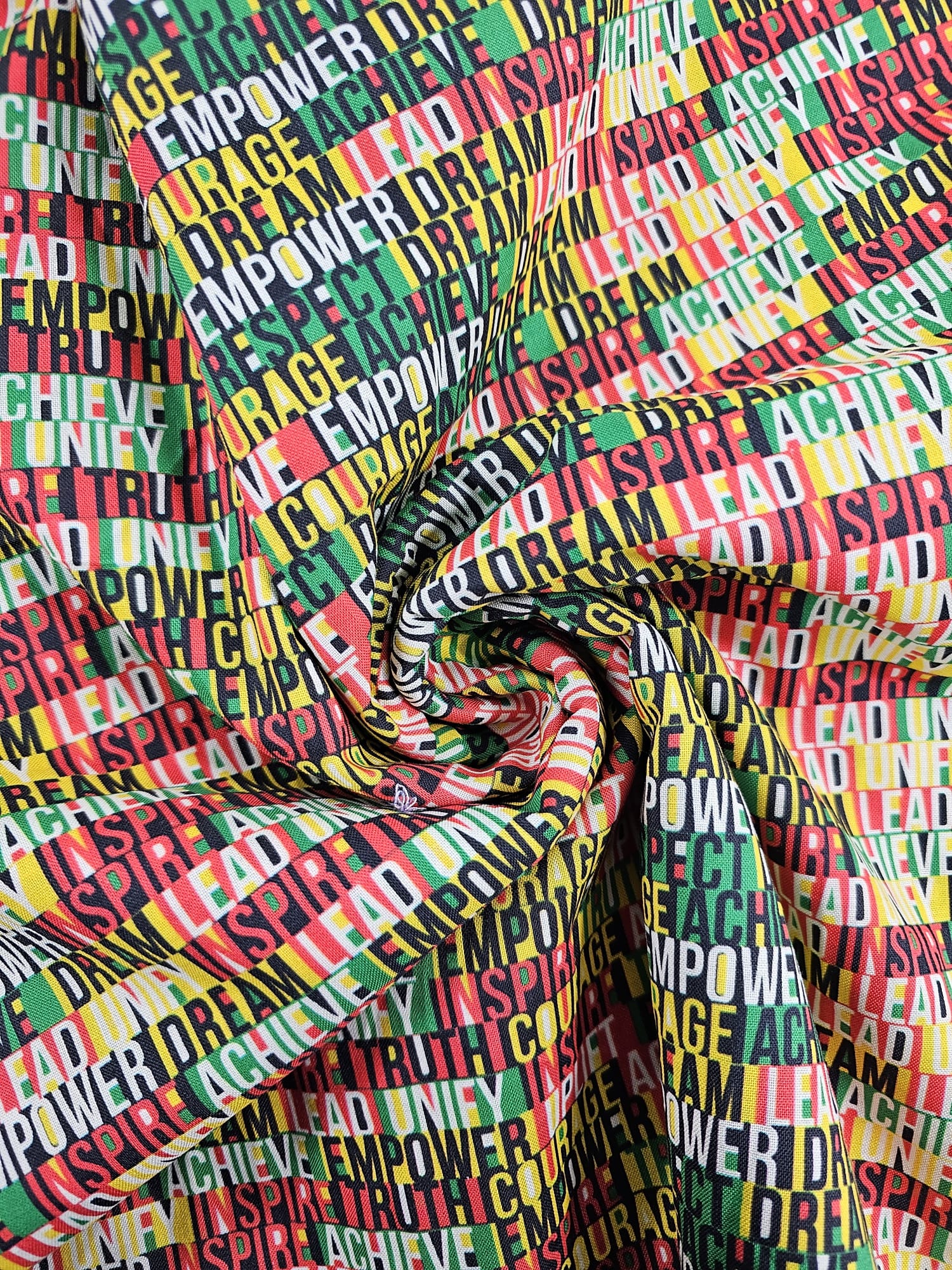 Empowerment Print Cotton (Various Sizes)