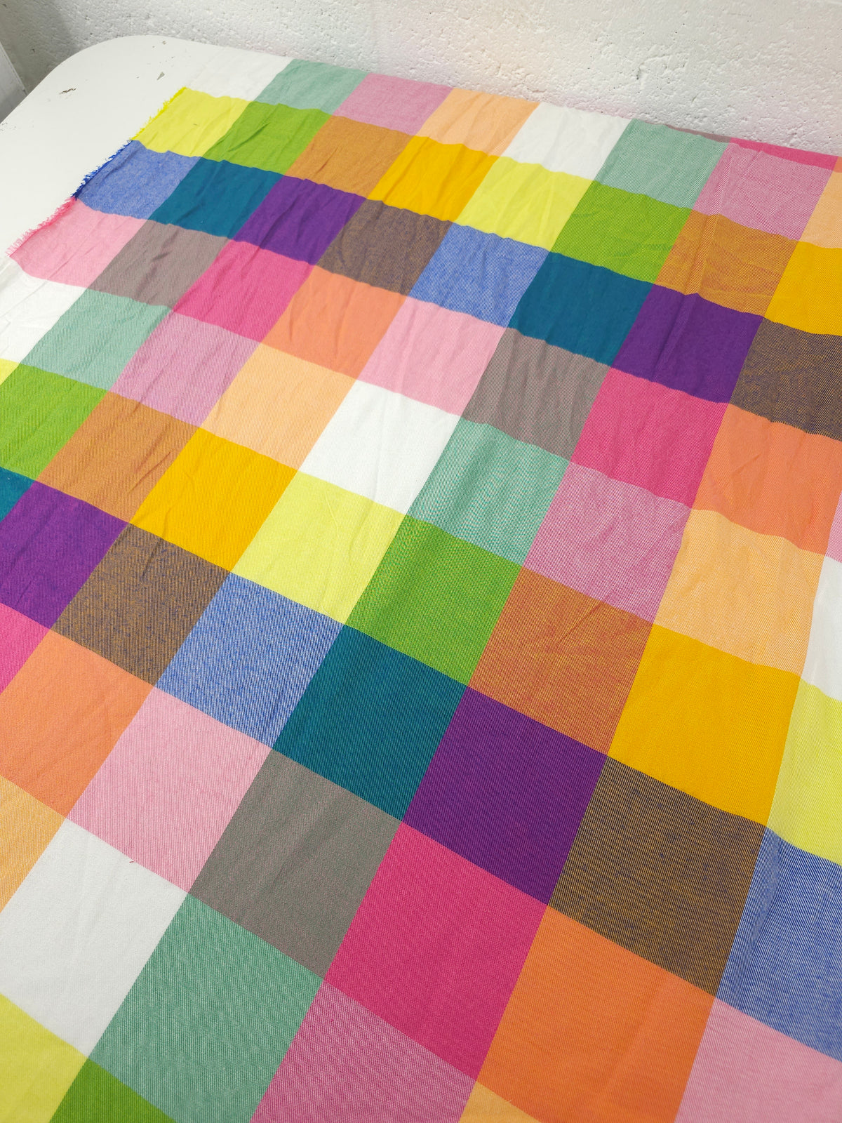 Elmer Multicolour Square Check Viscose *PRE-ORDER*