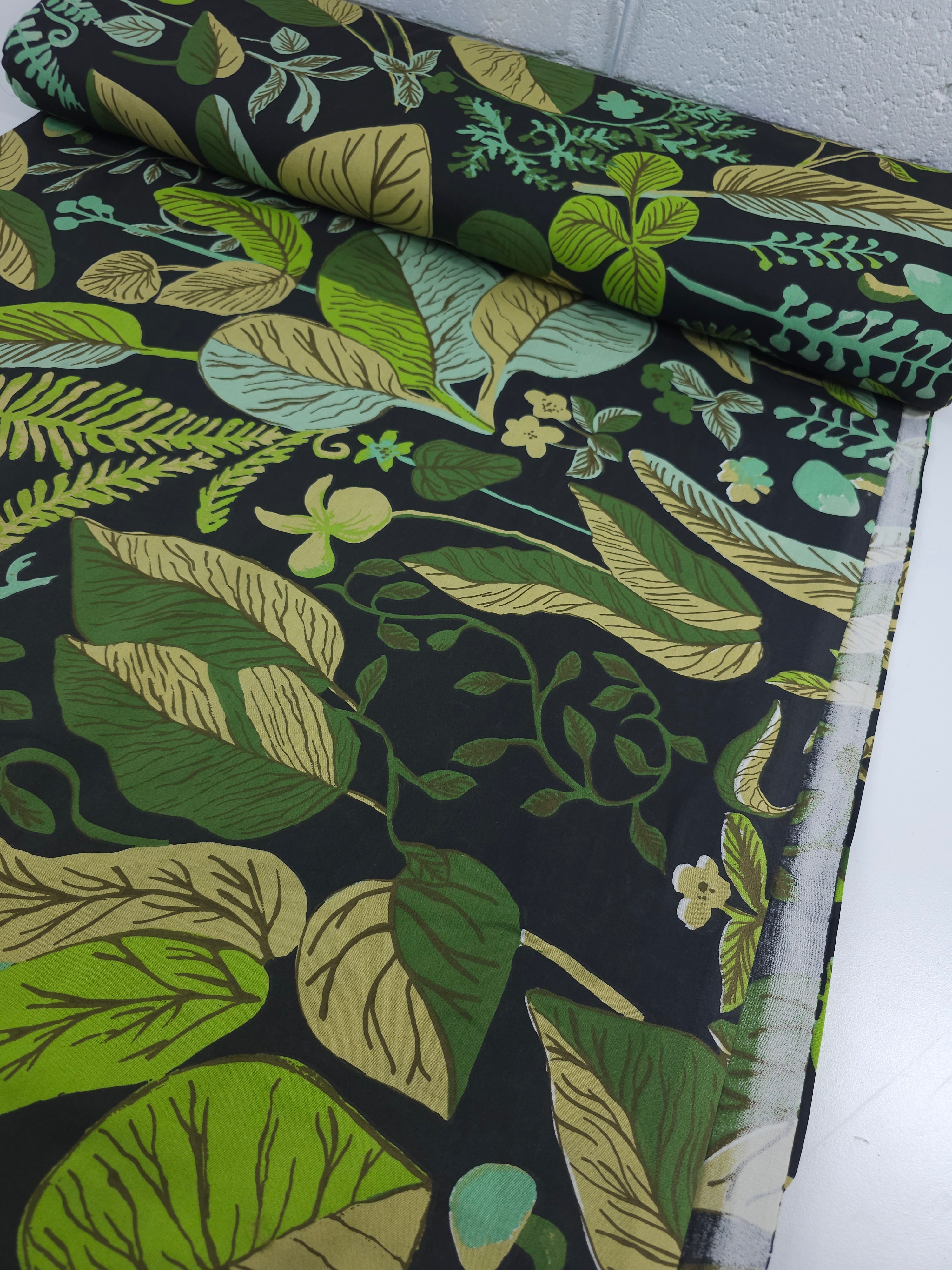 Ivy Leaf Greenery 100% Cotton 98” *EXTRA WIDE*