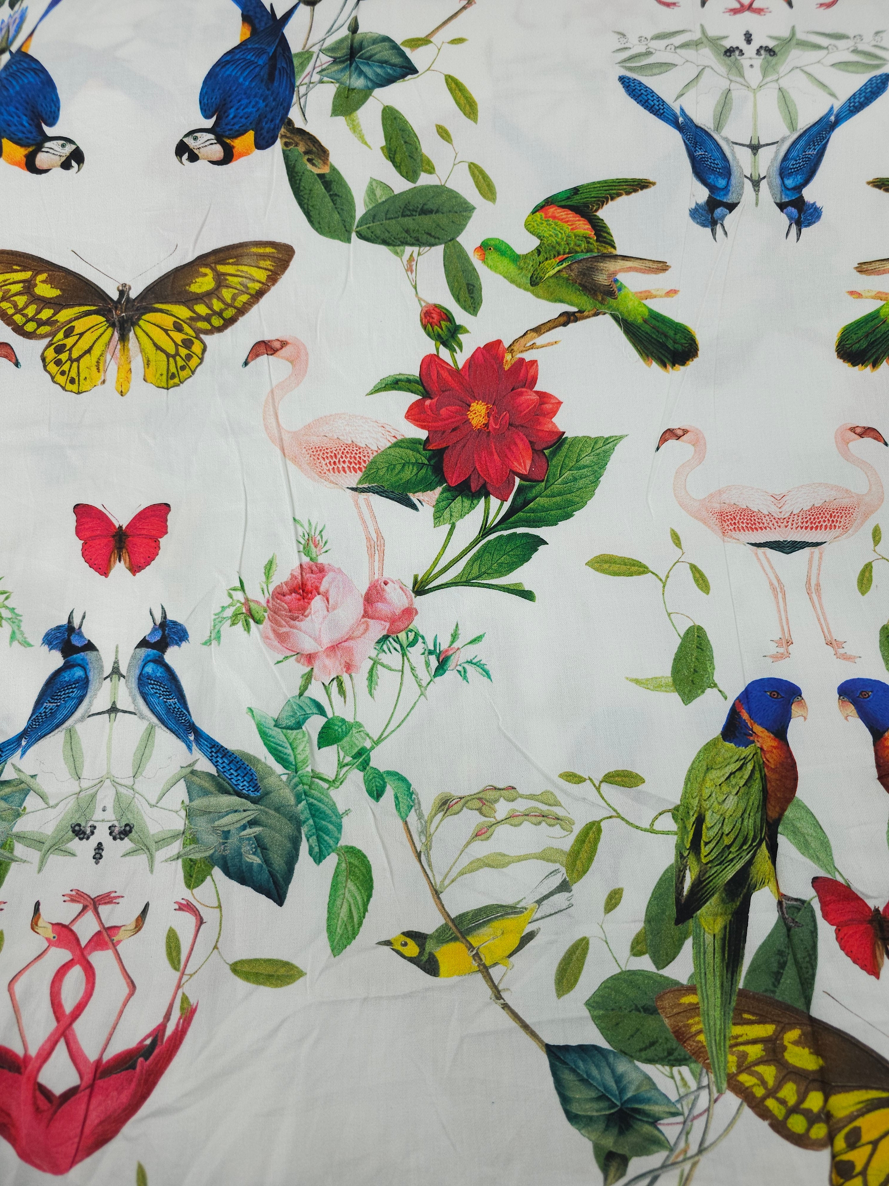 Tropical Garden Festival 100% Cotton 98" *EXTRA WIDE*