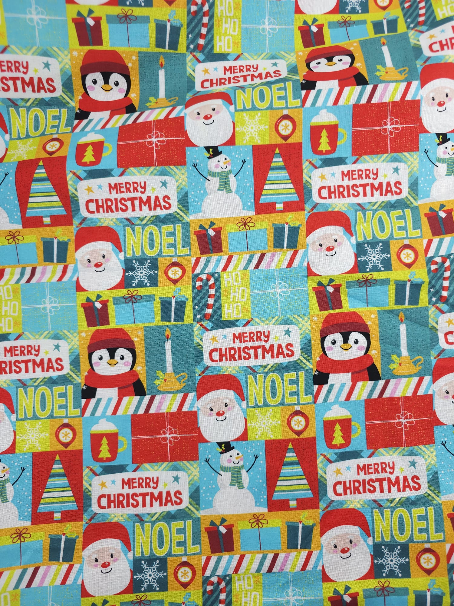 Novelty Christmas Scatter Cotton (Various Sizes)