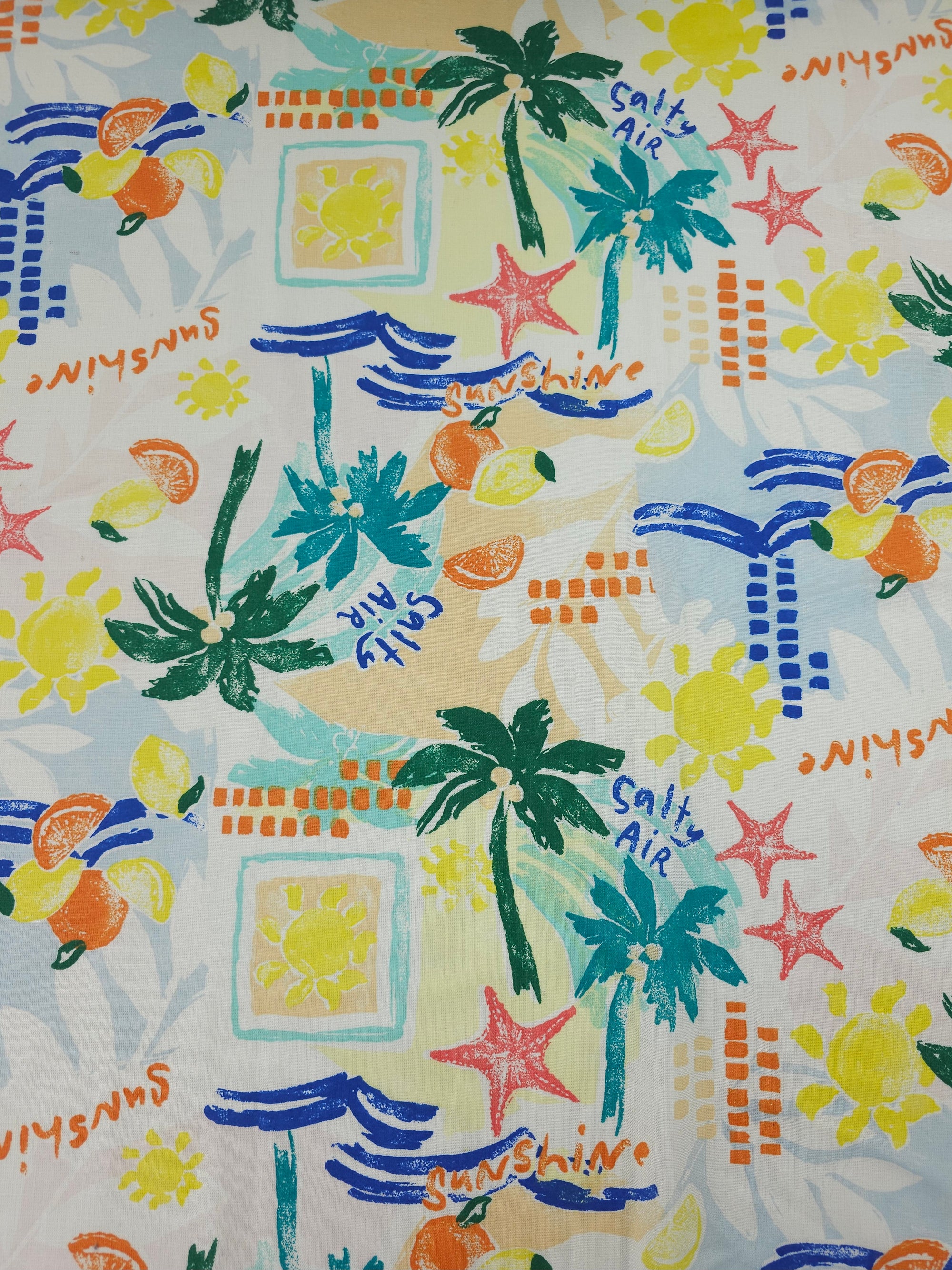 Salty Air Sunshine Cotton Linen