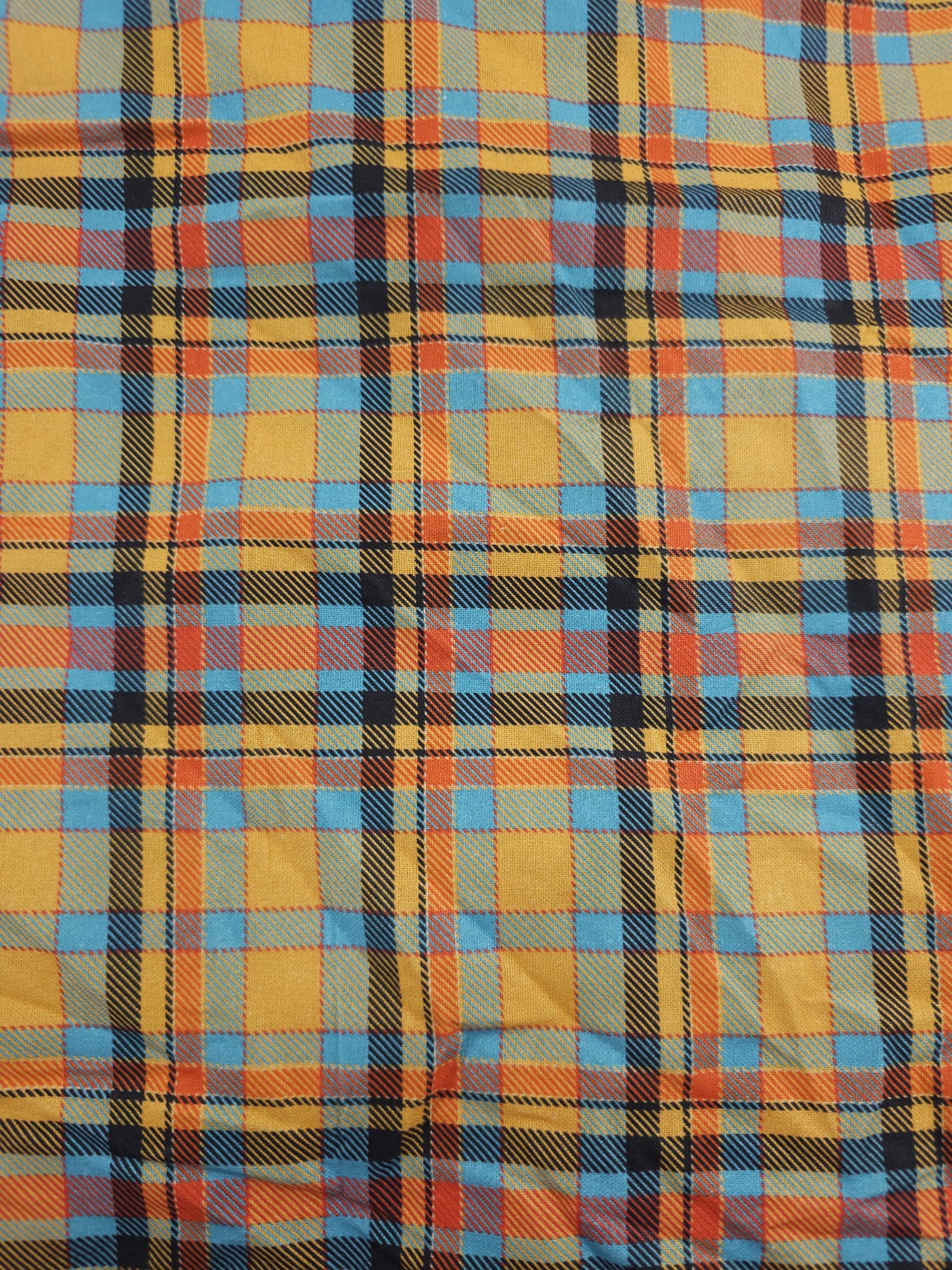 Multi-Colour Check Cotton (Various Sizes)