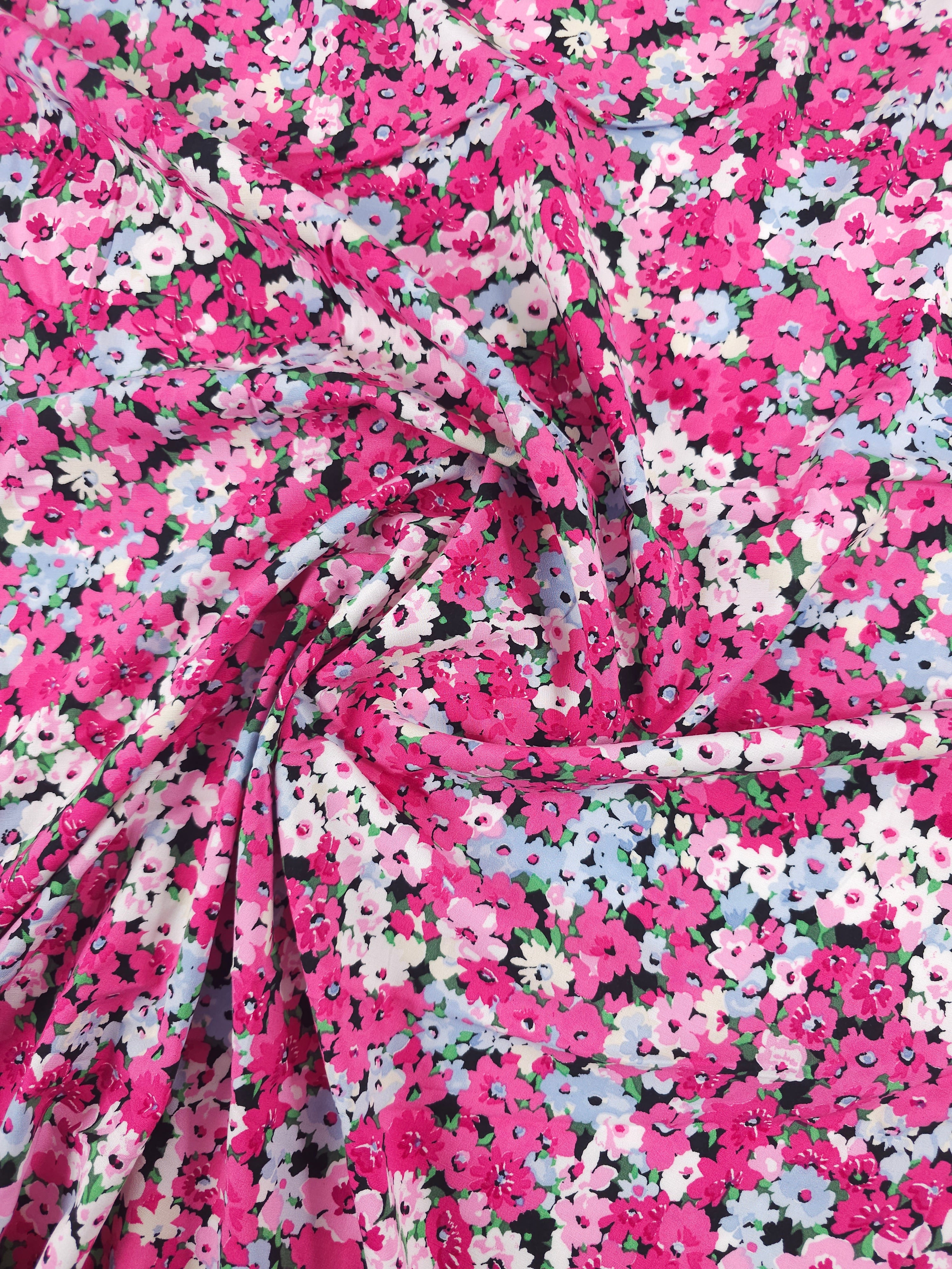 Pink Floral Party Viscose