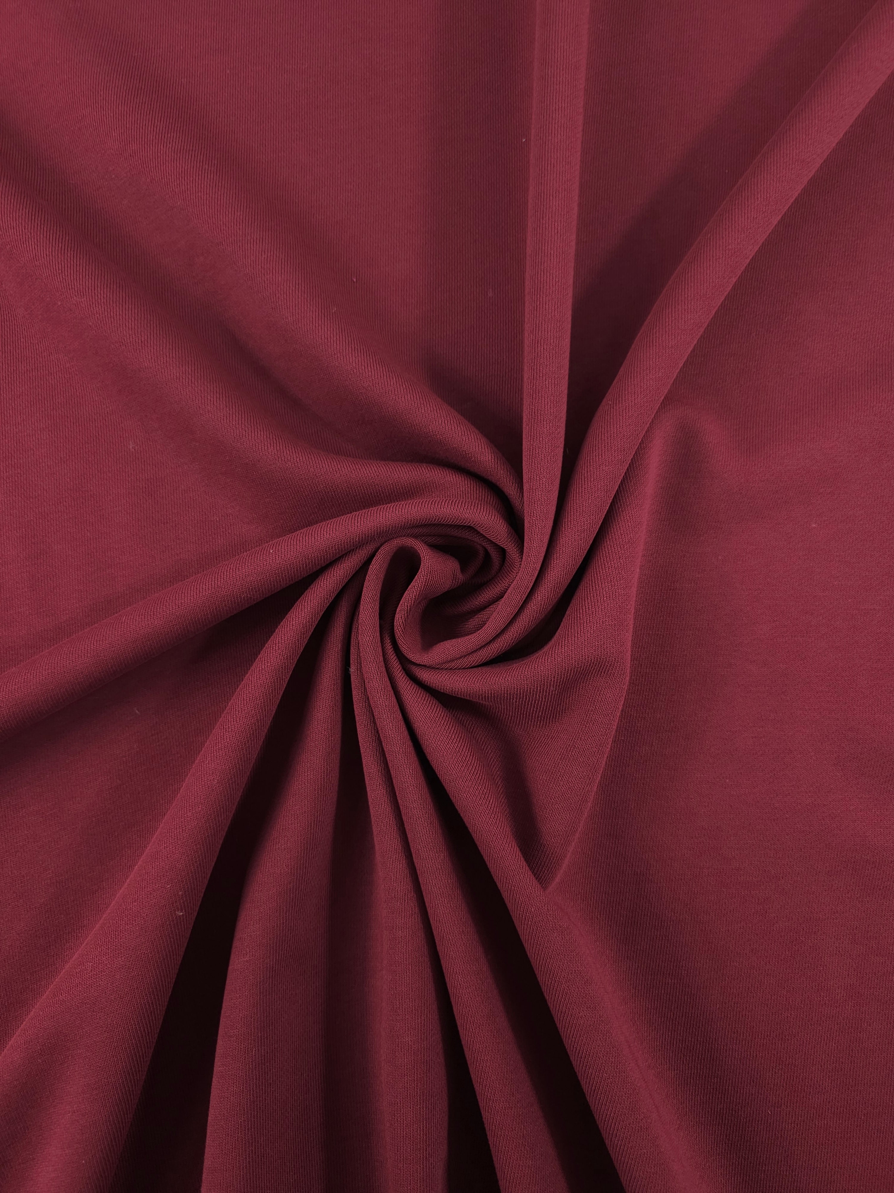 Wine Red Loopback Terry