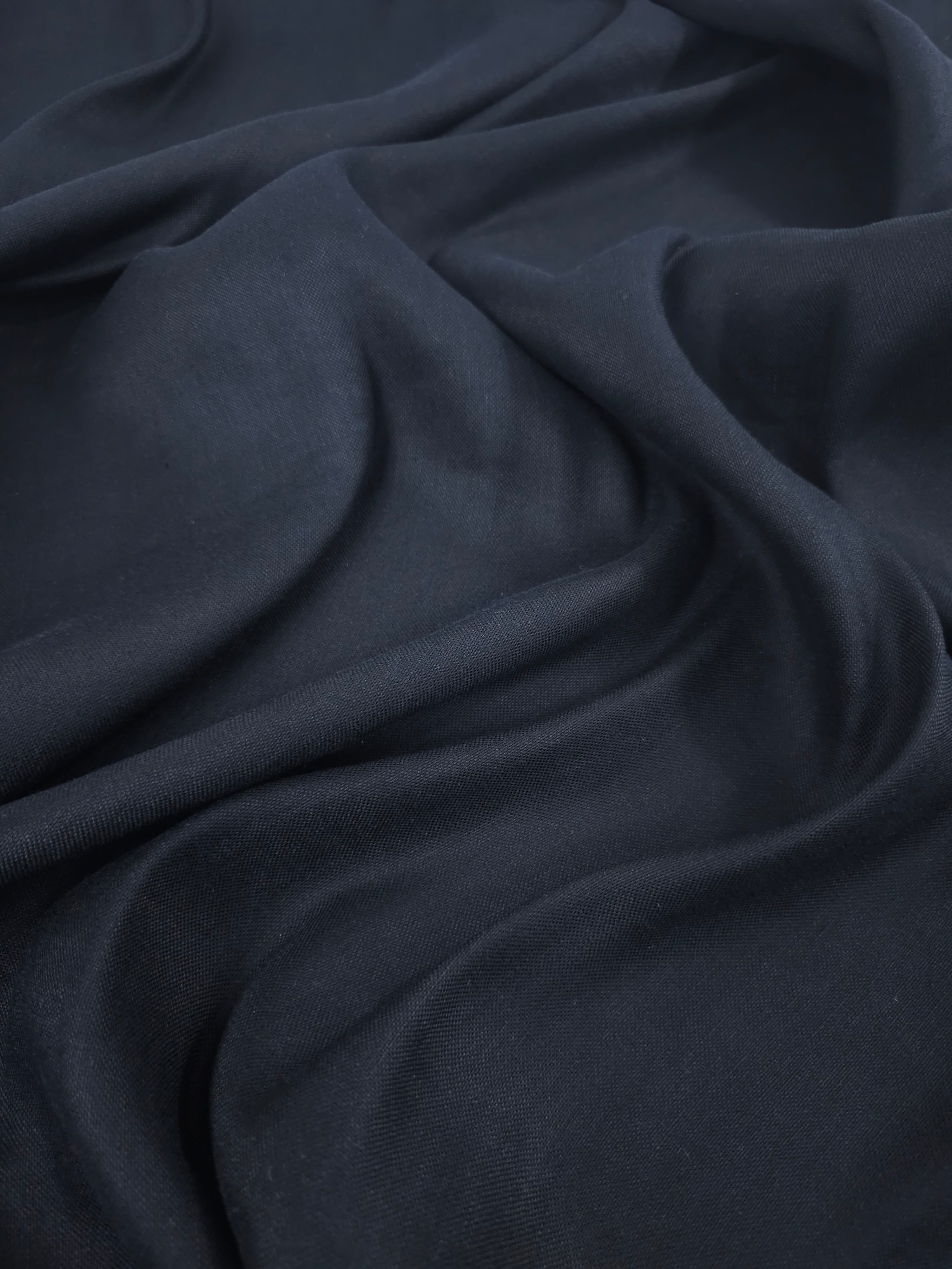 Black Flax Linen