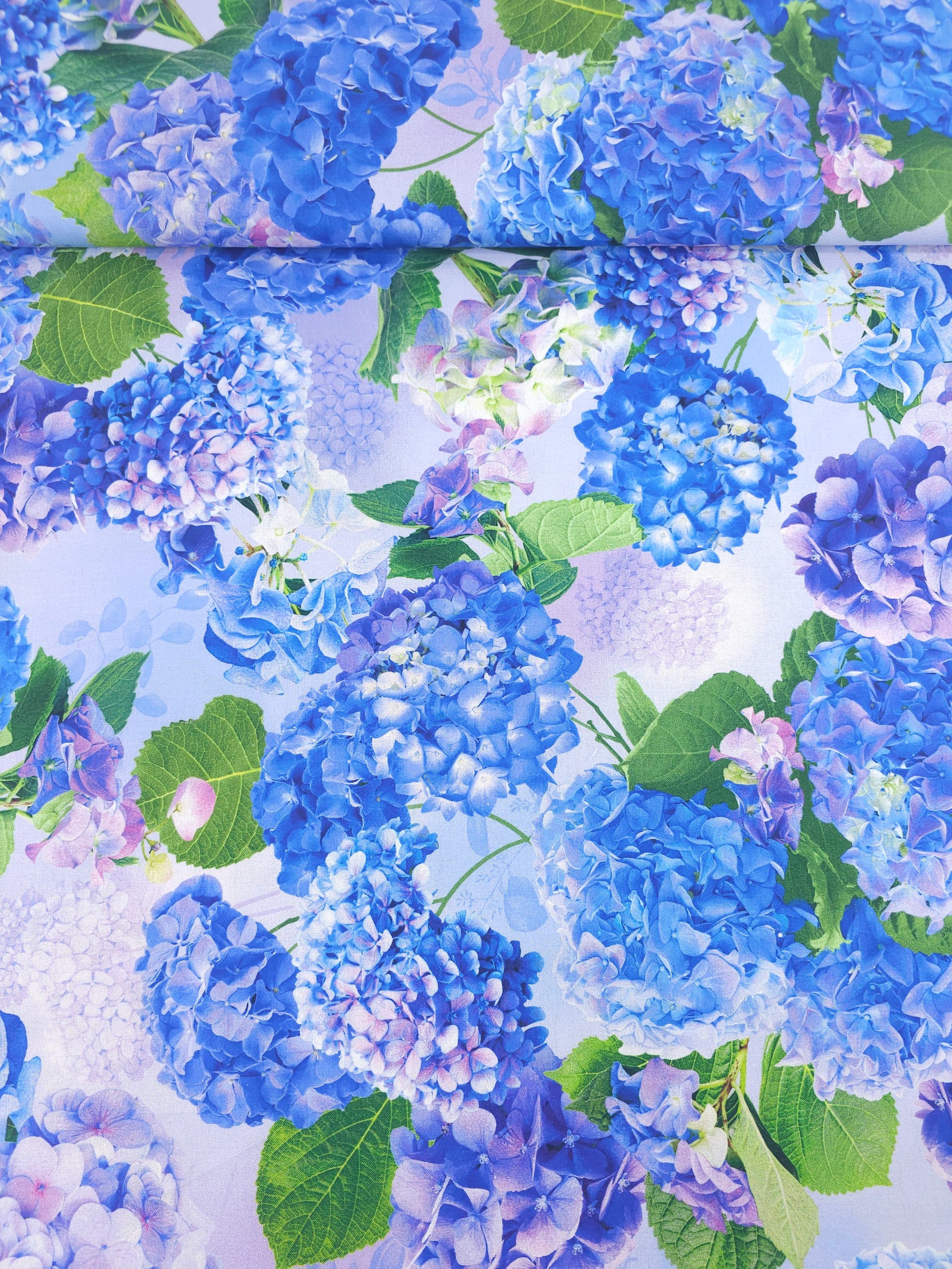 Hydrangea Bliss 100% Cotton