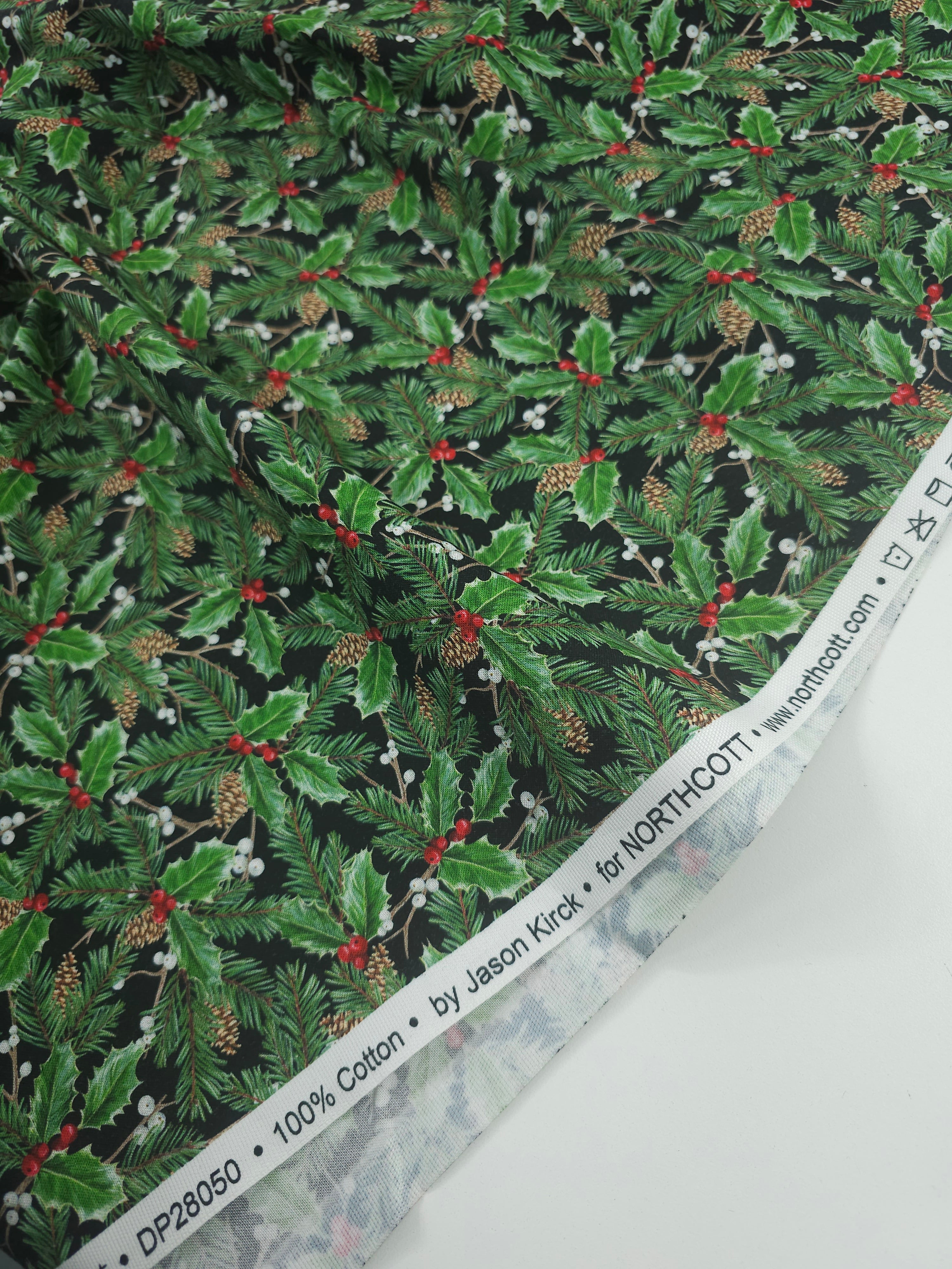 Green Holly Highland 100% Cotton