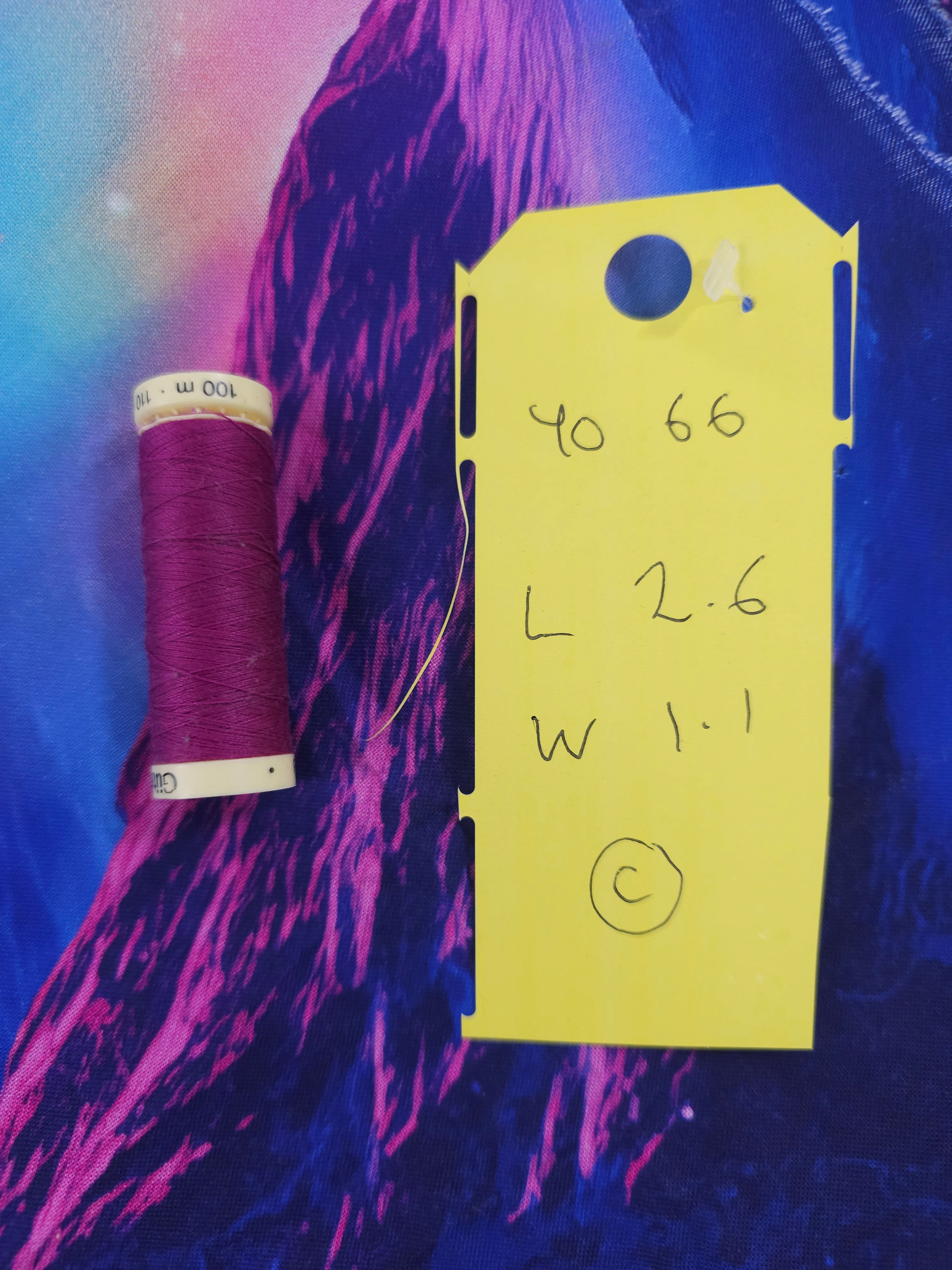 Aurora skies Cotton- 2.6m piece