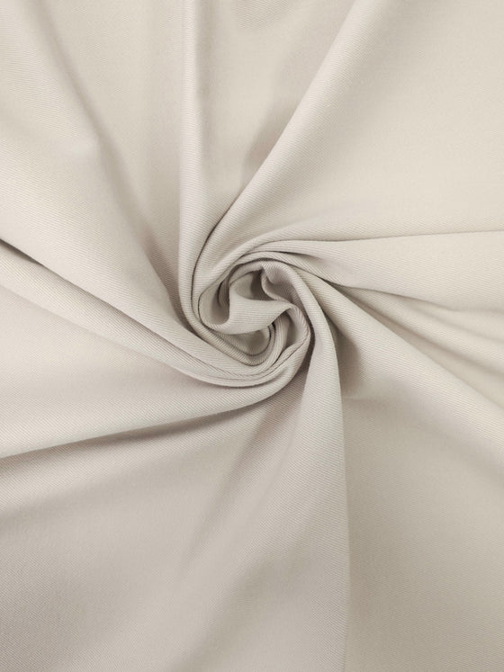 Light Stone Brushed Cotton Twill