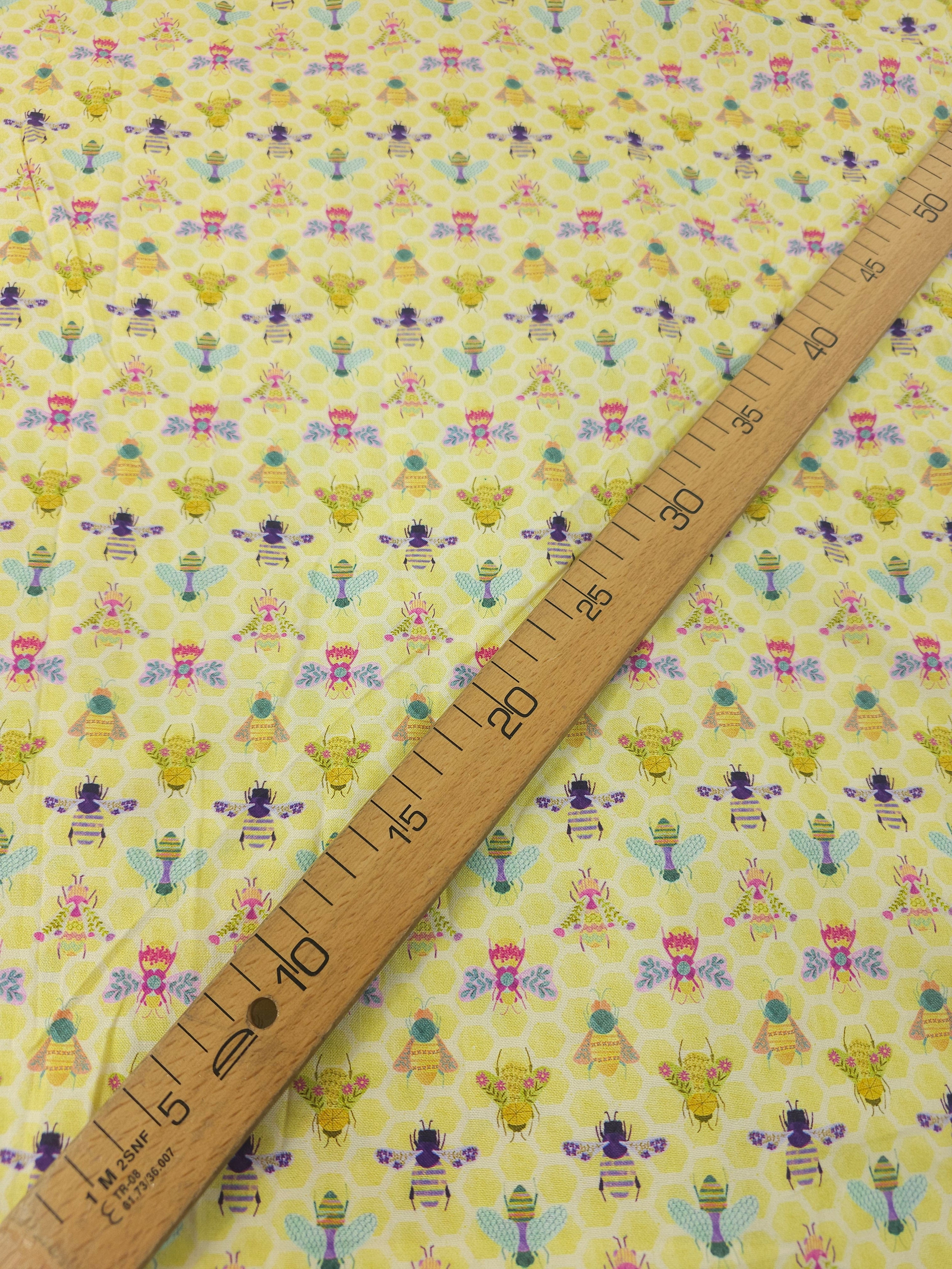 Yellow Bee Hornet 100% Cotton