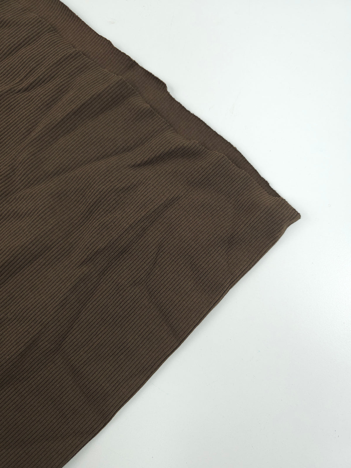 Brown Tubular Ribbing
