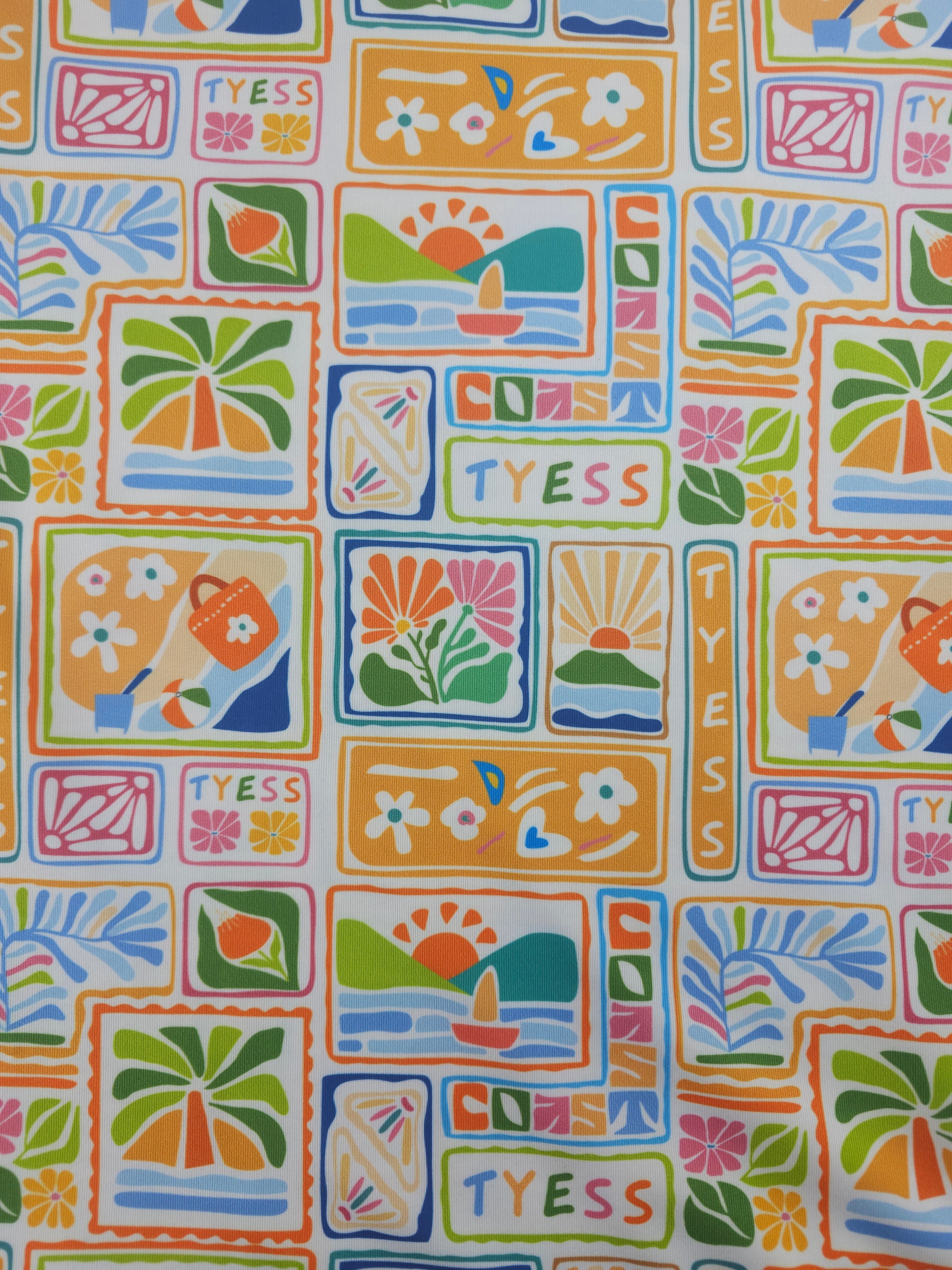 Tyees summer Viscose jersey- 3m piece