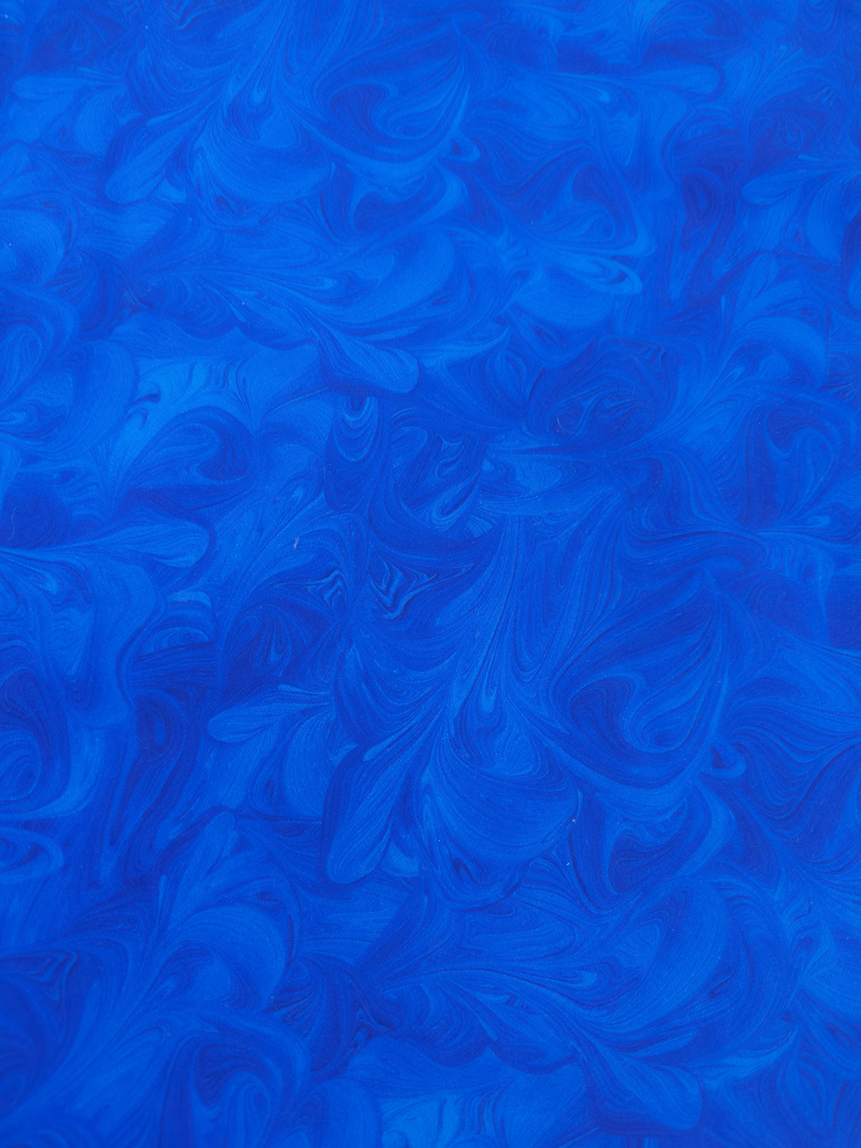 Cobalt shades Cotton- 1.9m piece