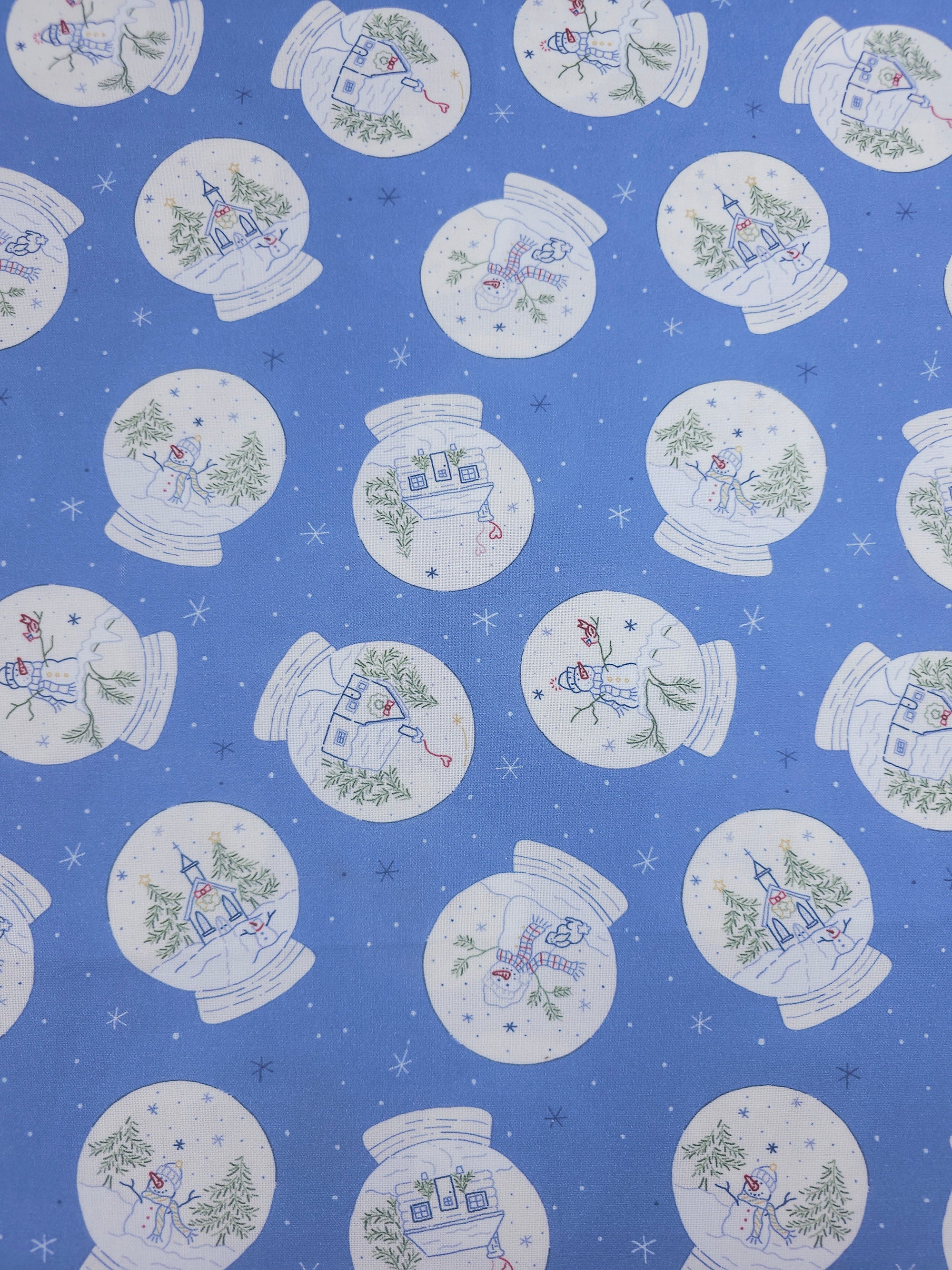 Snowglobes 100% Cotton