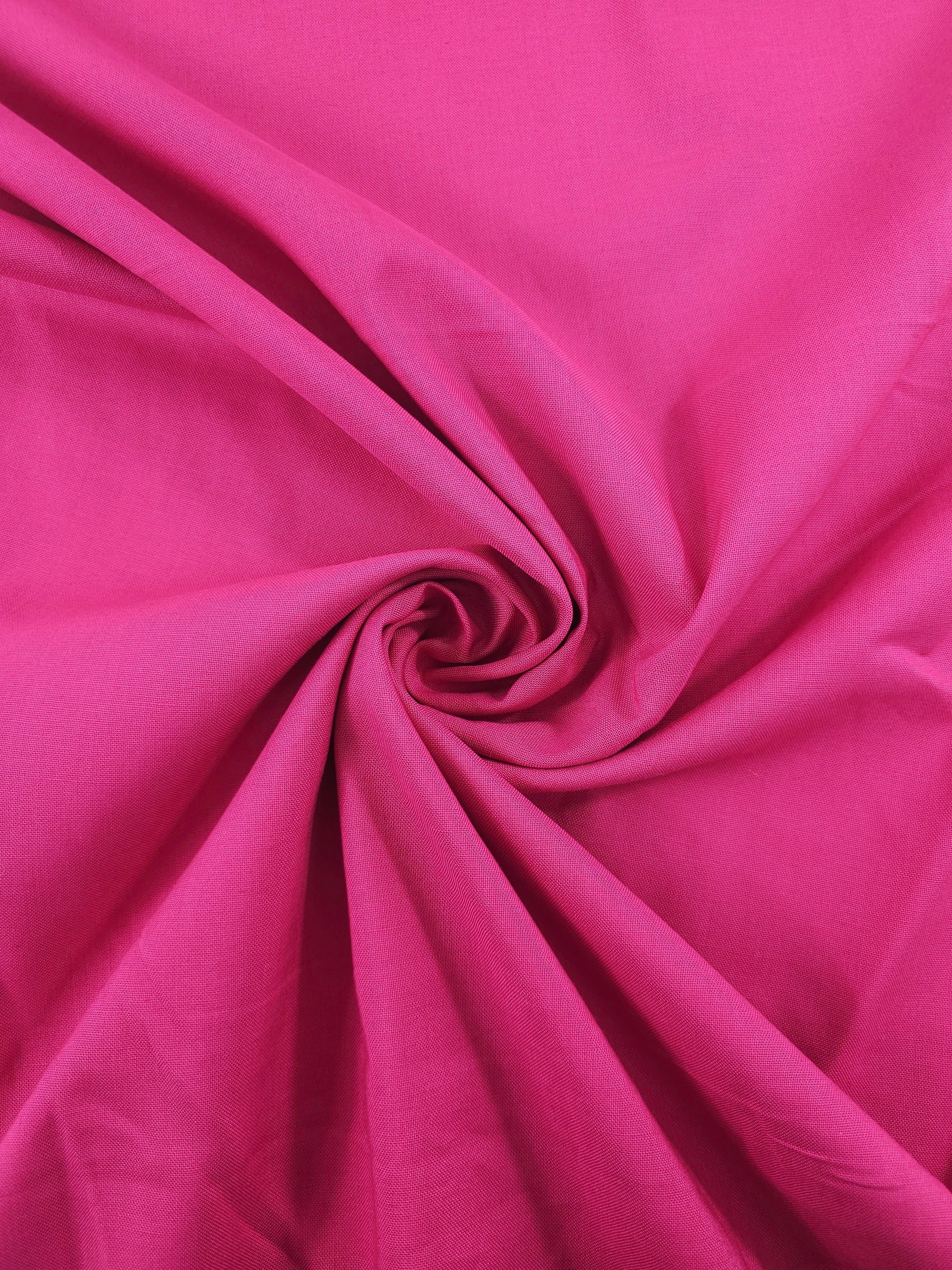 Hot Pink 100% Cotton