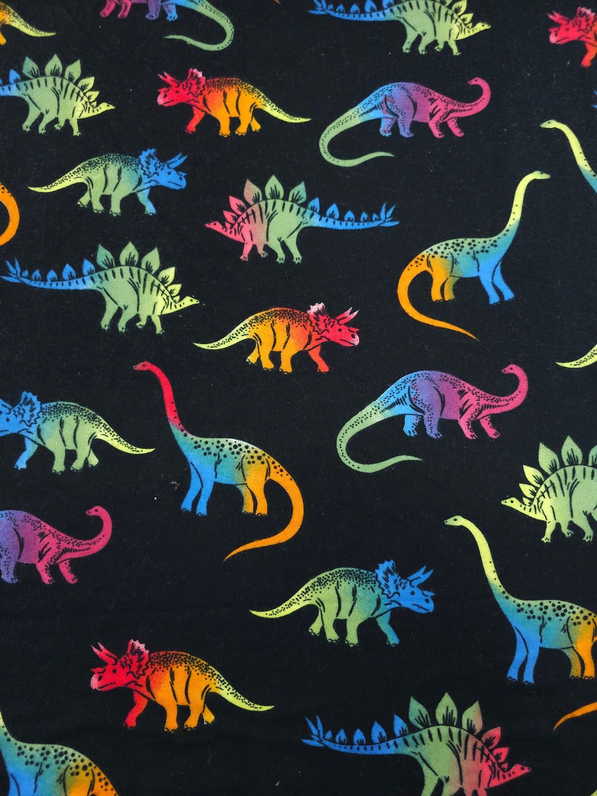 Multicolour Dino Lightweight Flannel Cotton