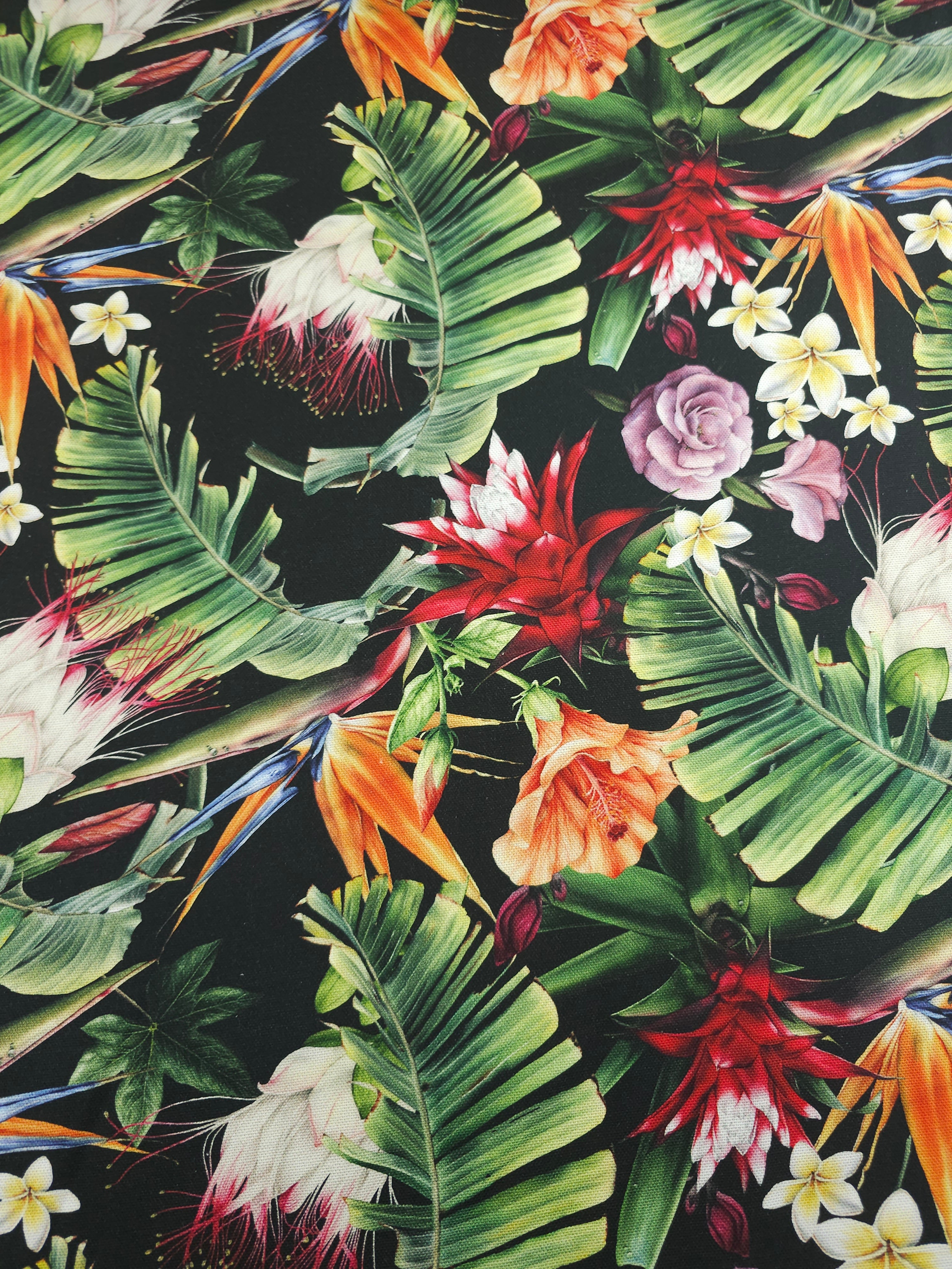 Tropical Botanics Canvas Cotton