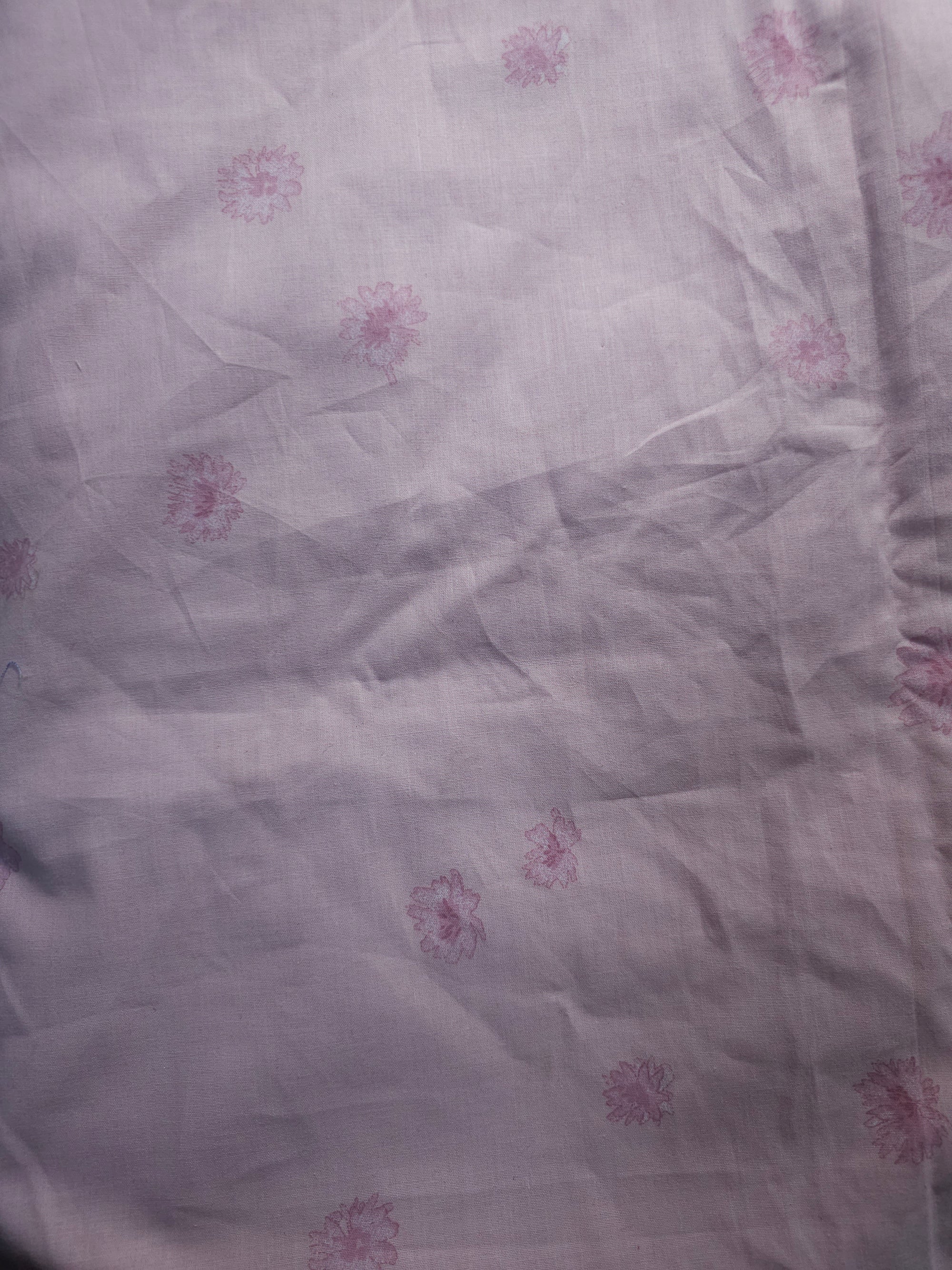 Pink Everlasting Floral EXTRA WIDE Cotton - 1.9m Piece
