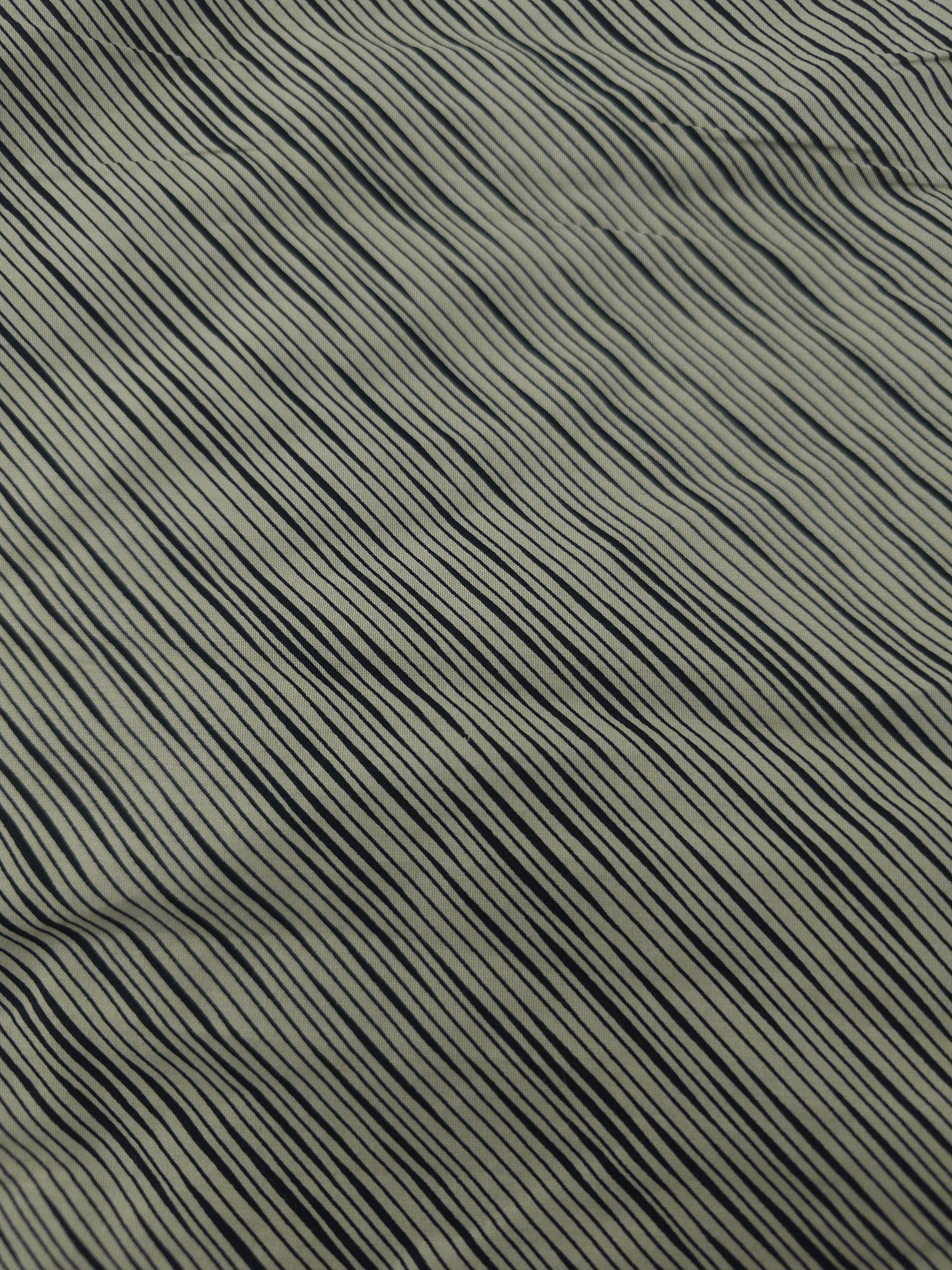 Thin diagonal stripe Cotton- 2.6m piece