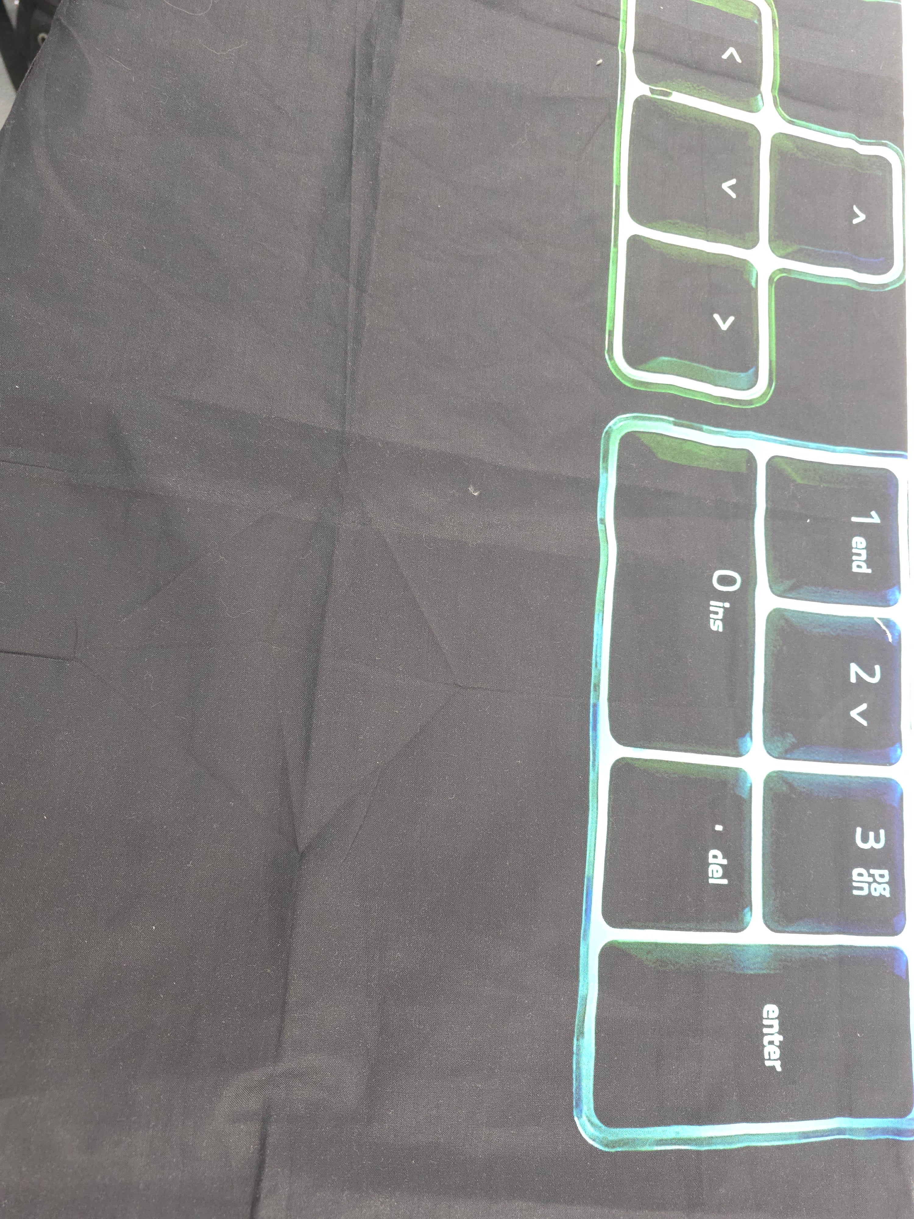 Gamer keyboard Cotton panel- 1m piece