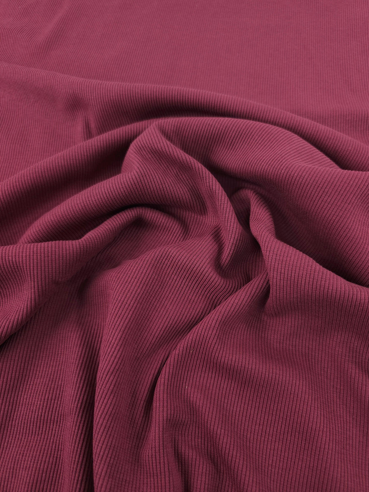 Berry Wine Tubular Ribbing