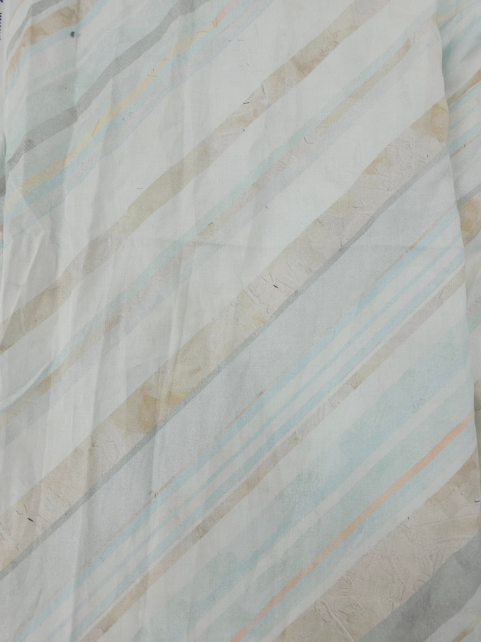Pastel stripe Cotton- 2.4m piece