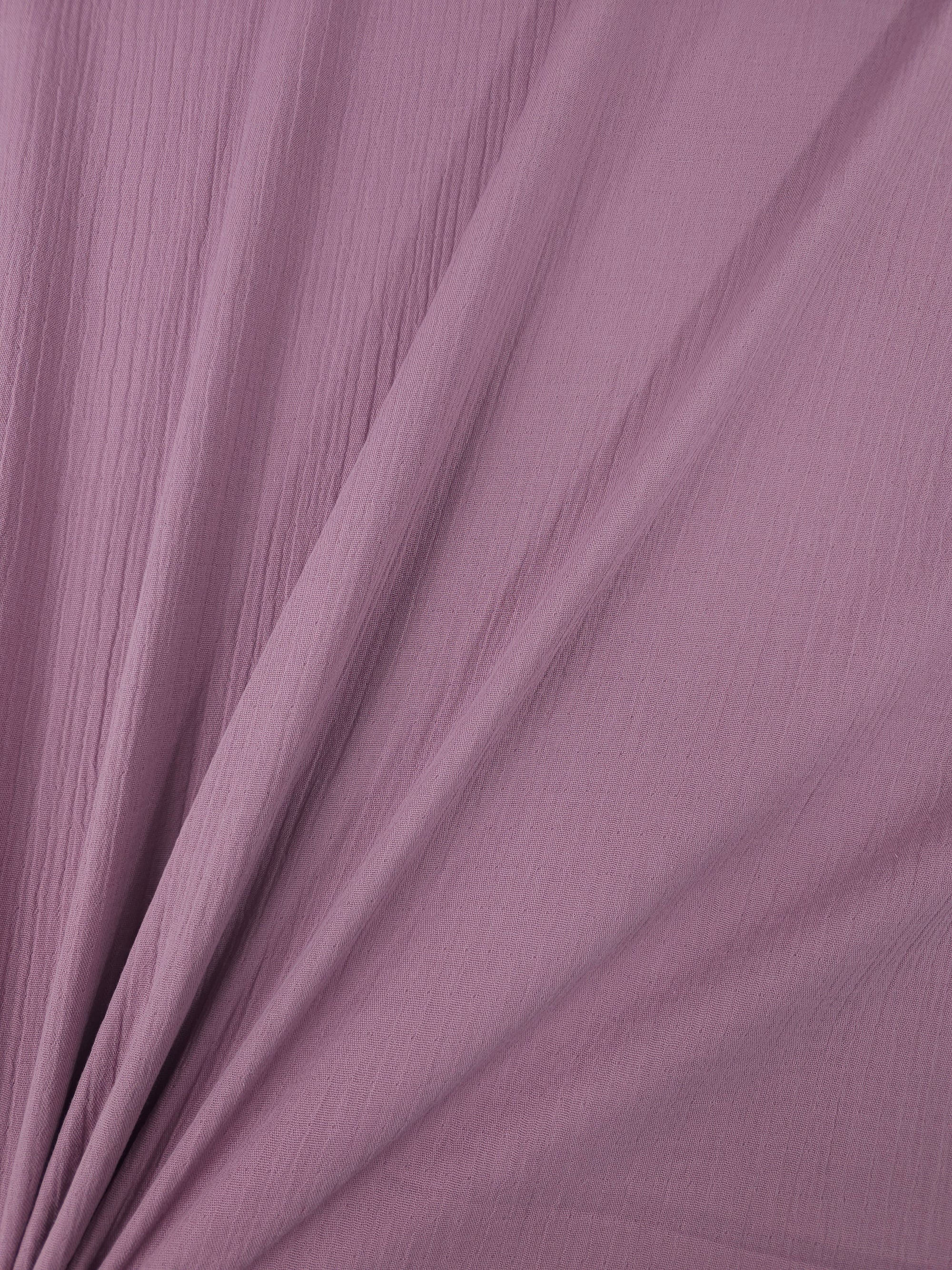 Opera Mauve Double Gauze