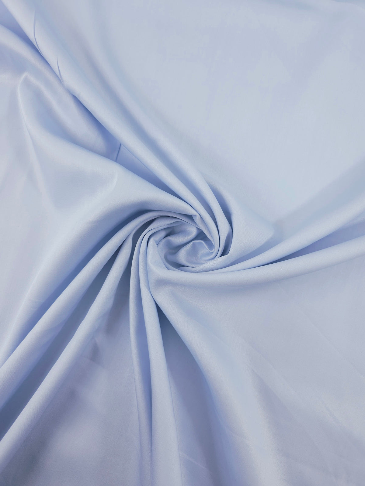 Baby Blue Cotton Satin 60"